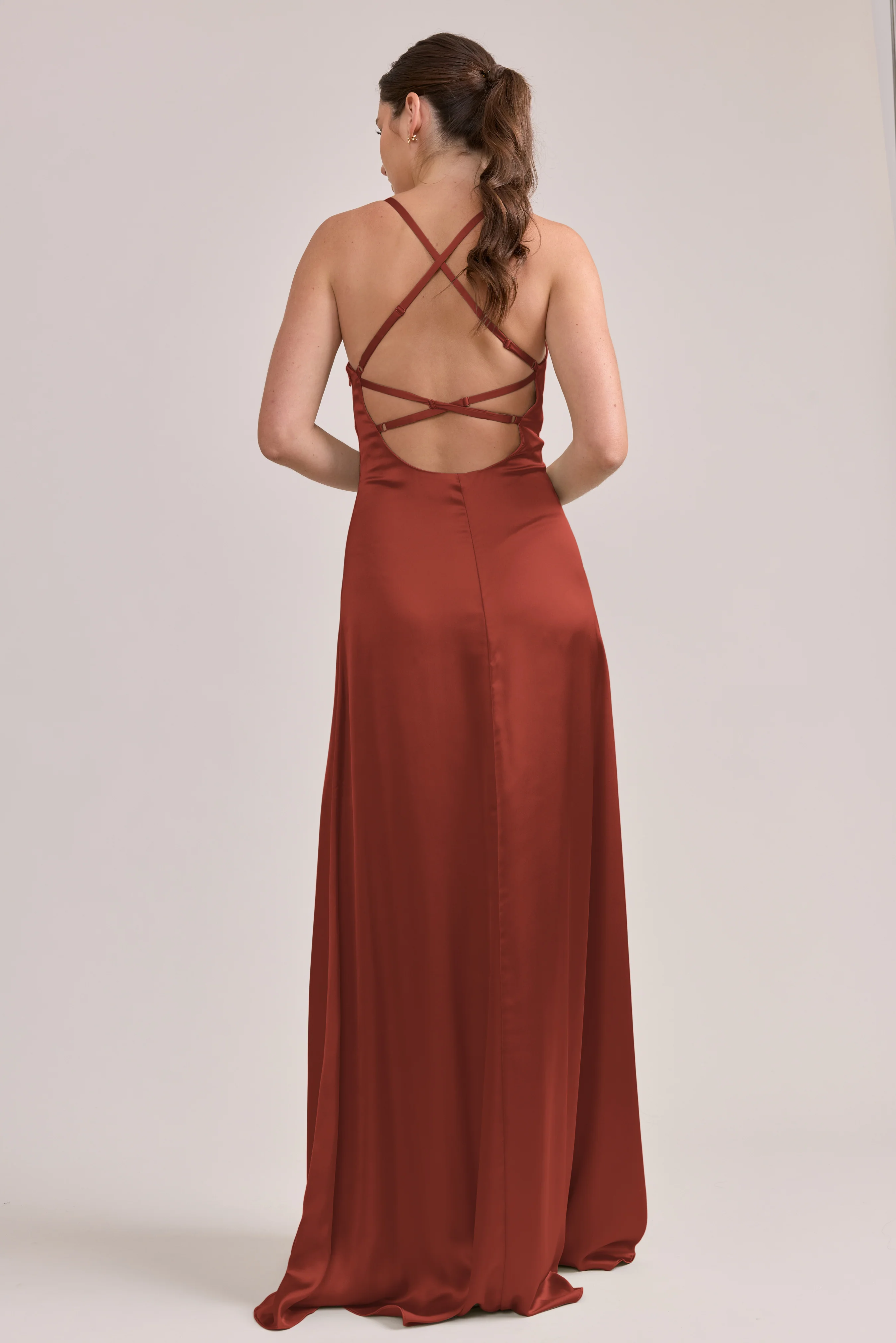 Karsyn Satin Dress | Made To Order - Image 152