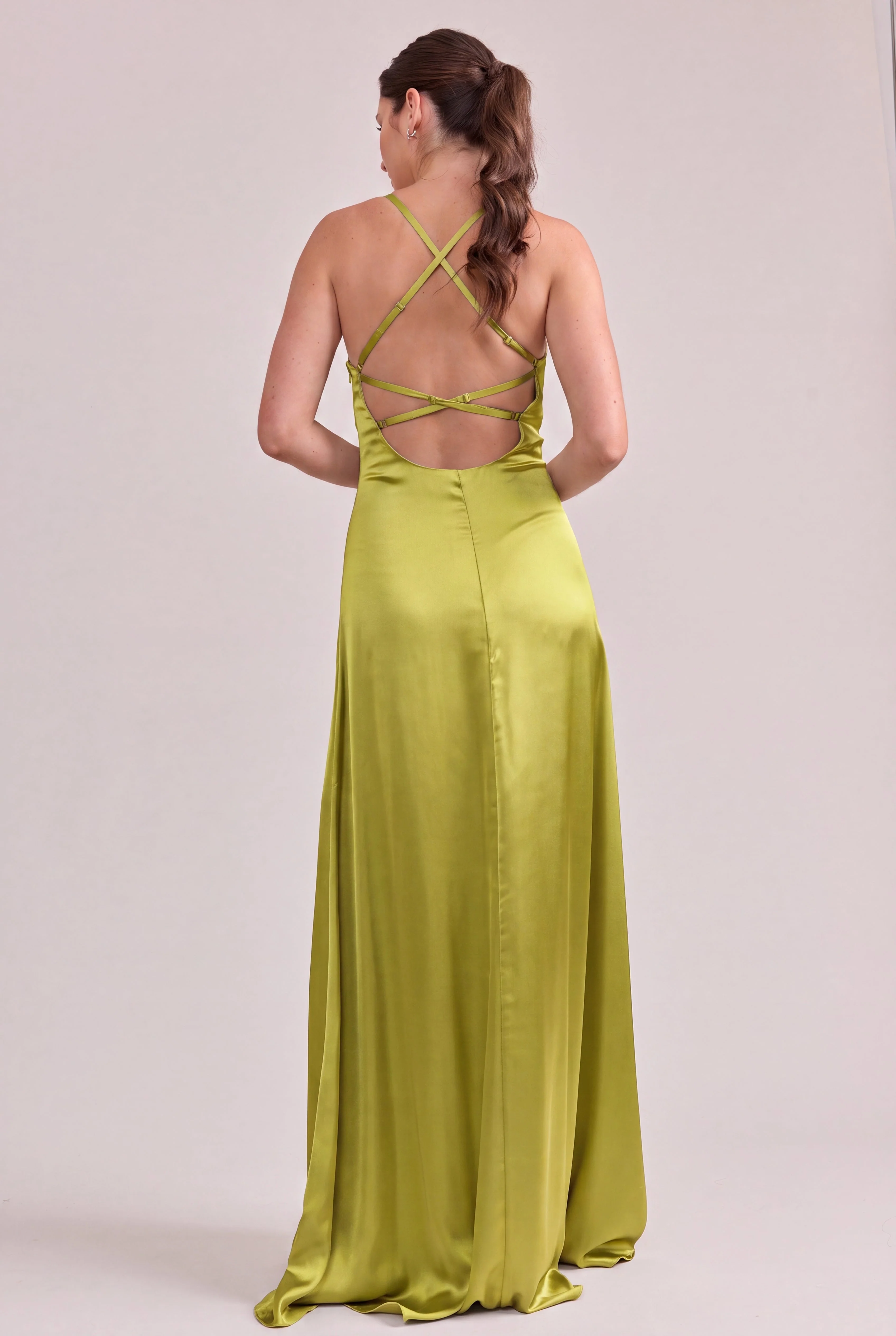 Karsyn Satin Dress | Made To Order - Image 227