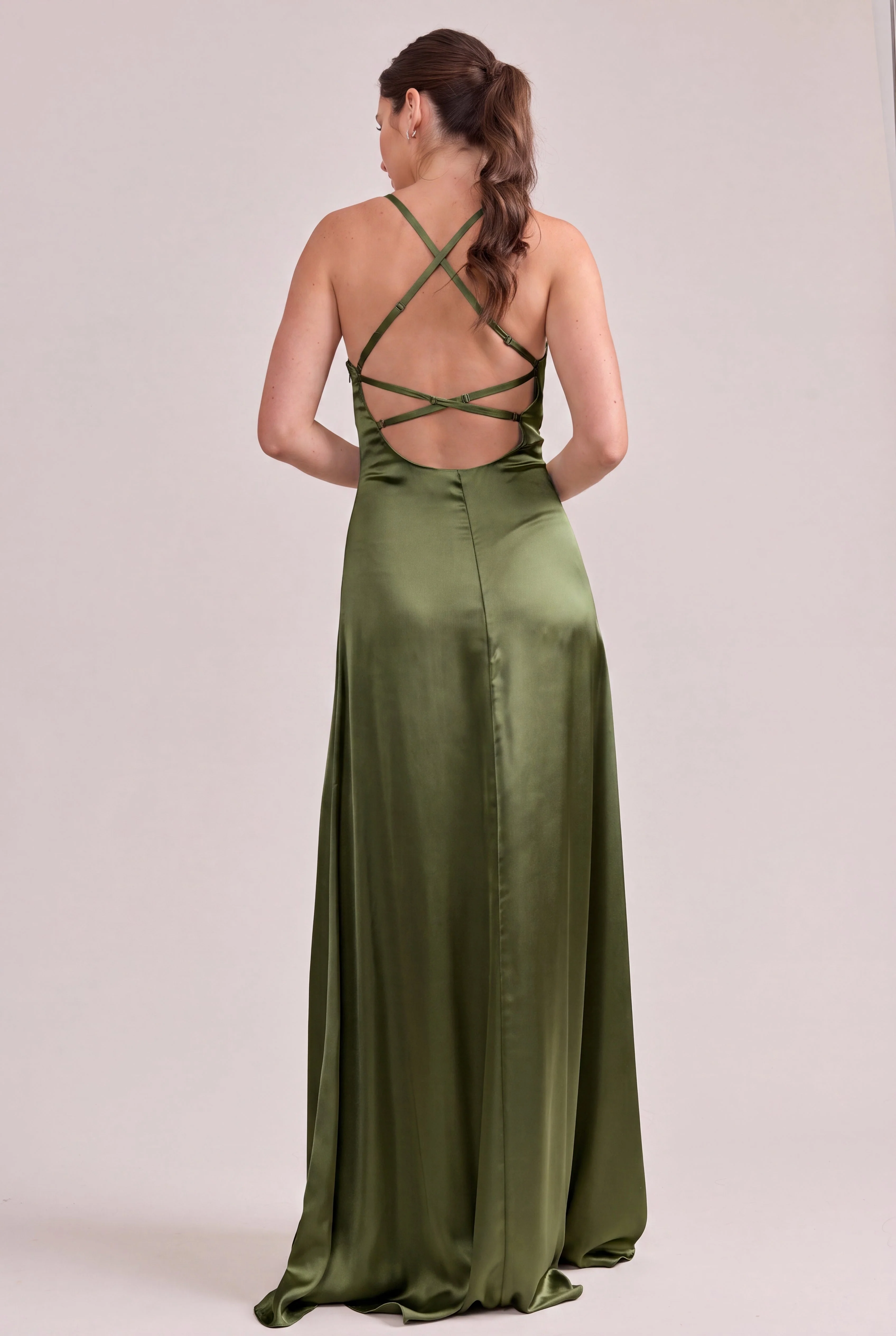 Karsyn Satin Dress | Made To Order - Image 228