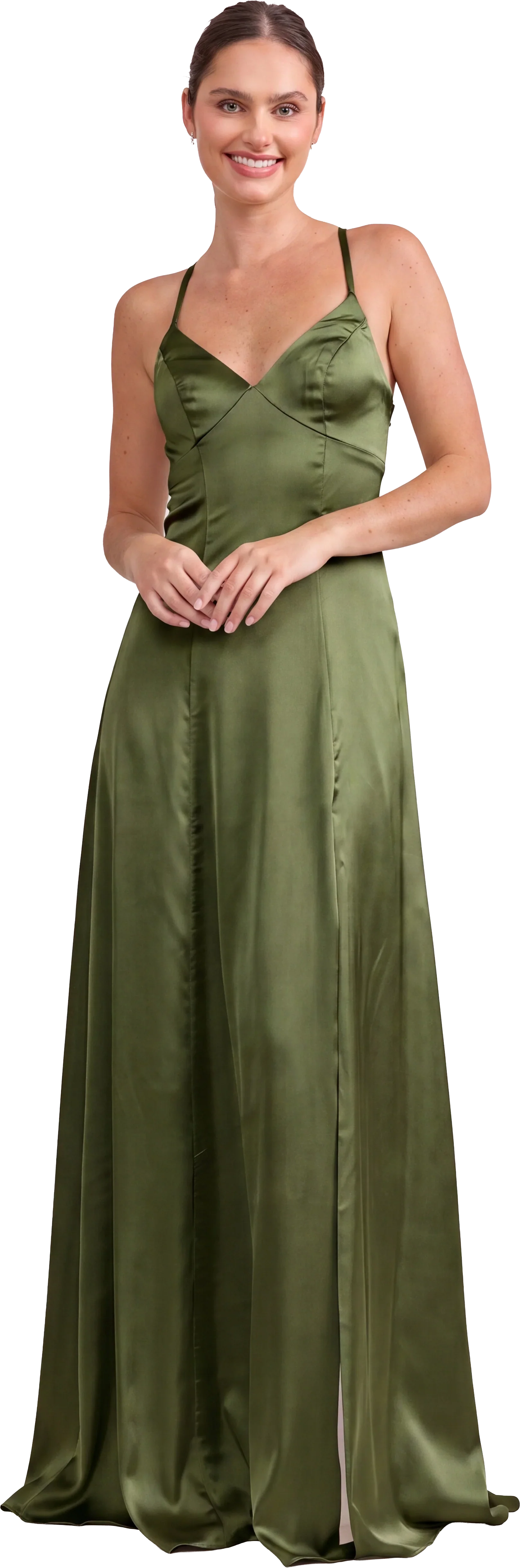 Karsyn Satin Dress | Made To Order - Image 229