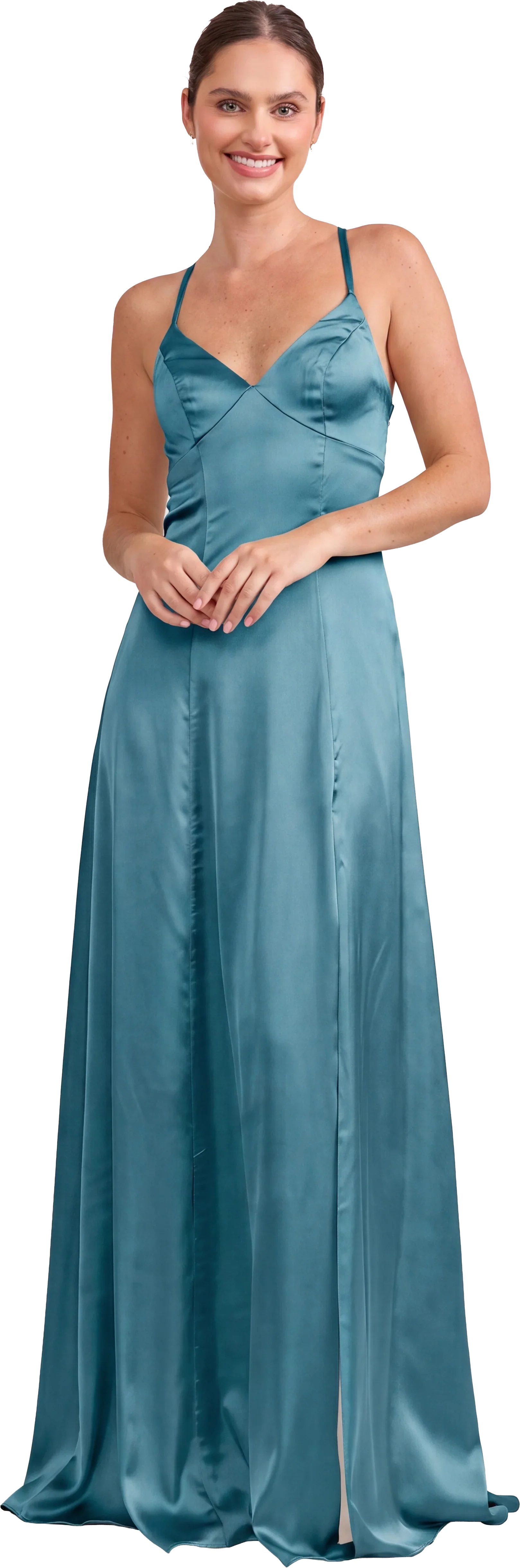 Karsyn Satin Dress | Made To Order - Image 230
