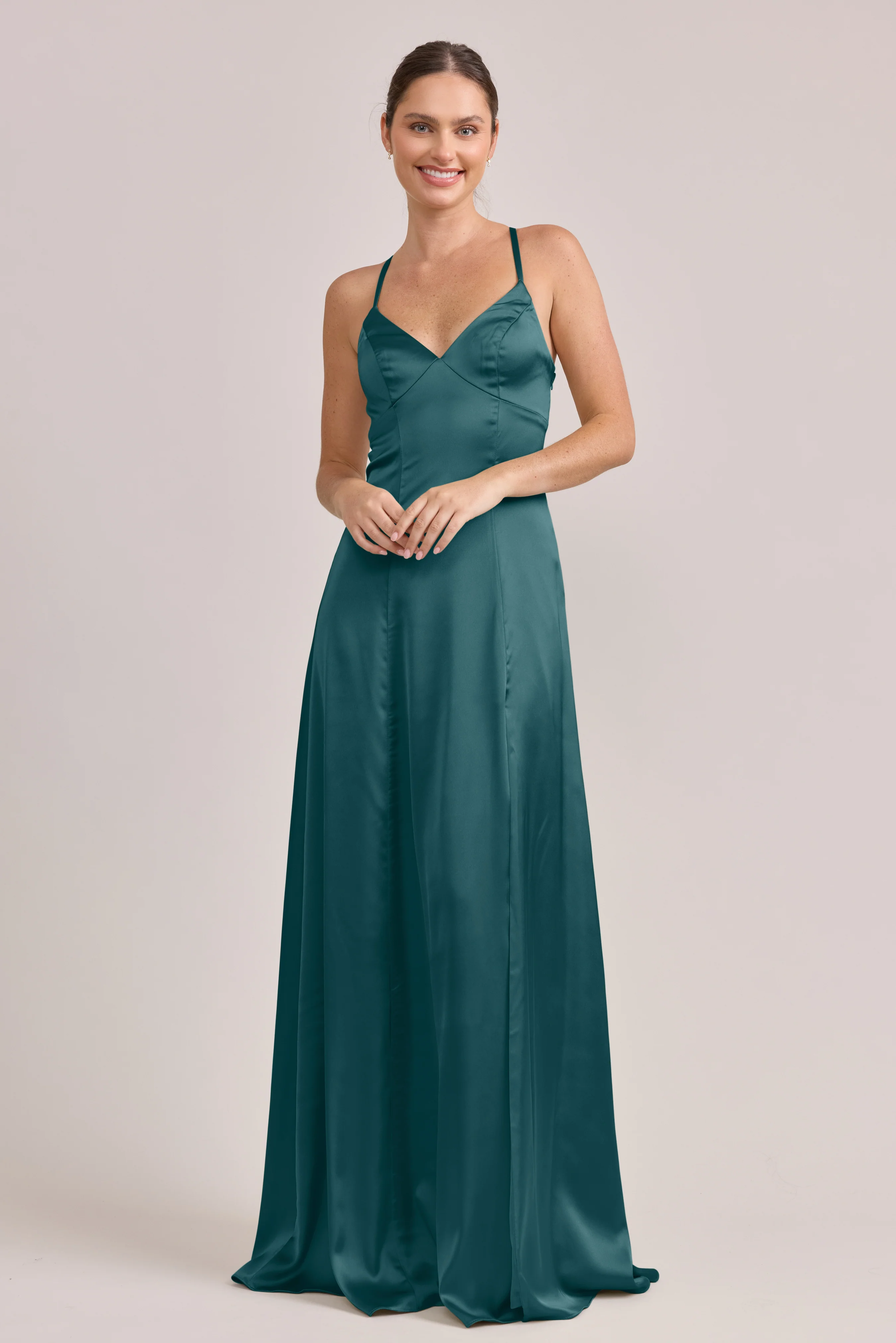 Karsyn Satin Dress | Made To Order - Image 28
