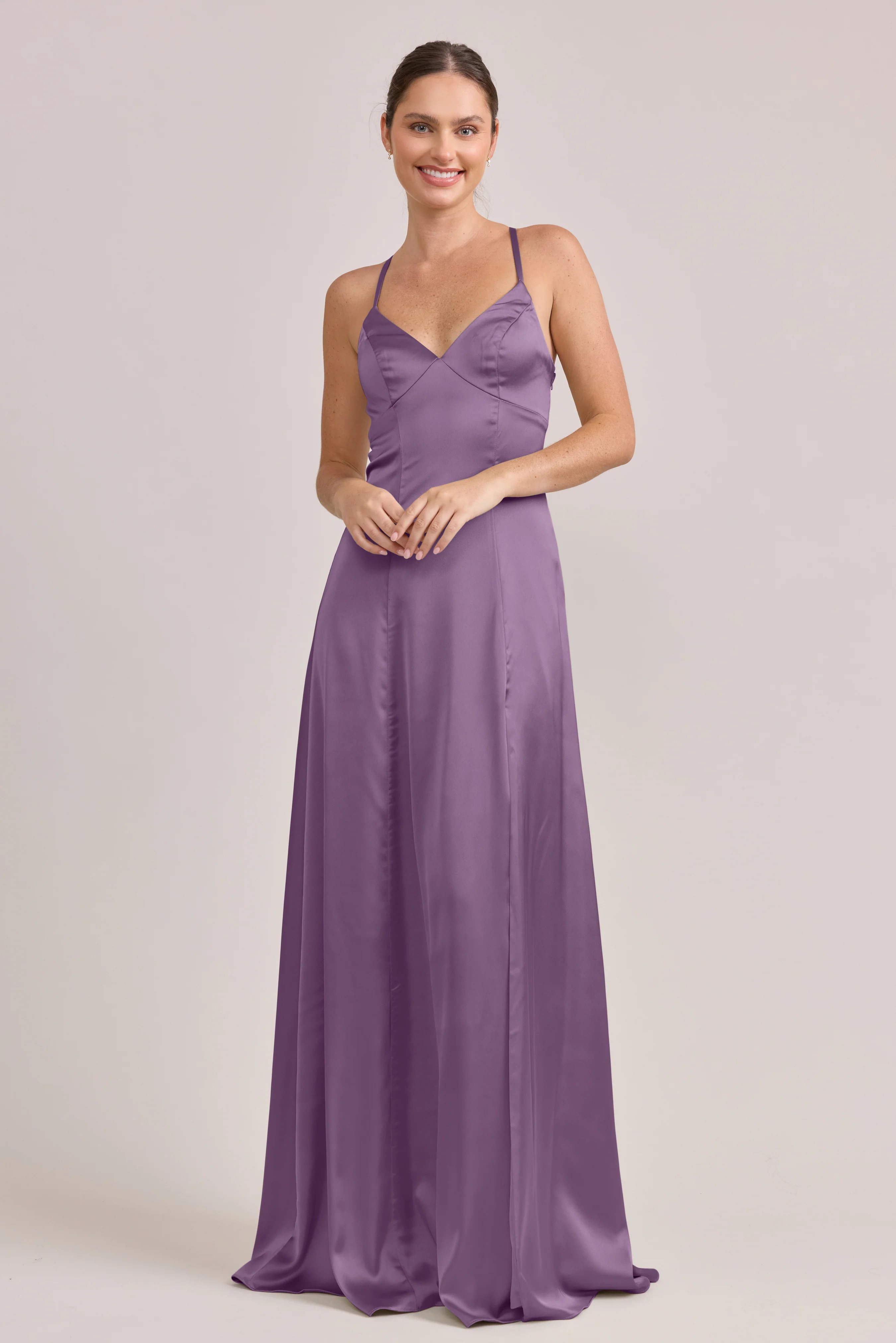 Karsyn Satin Dress | Made To Order - Image 41