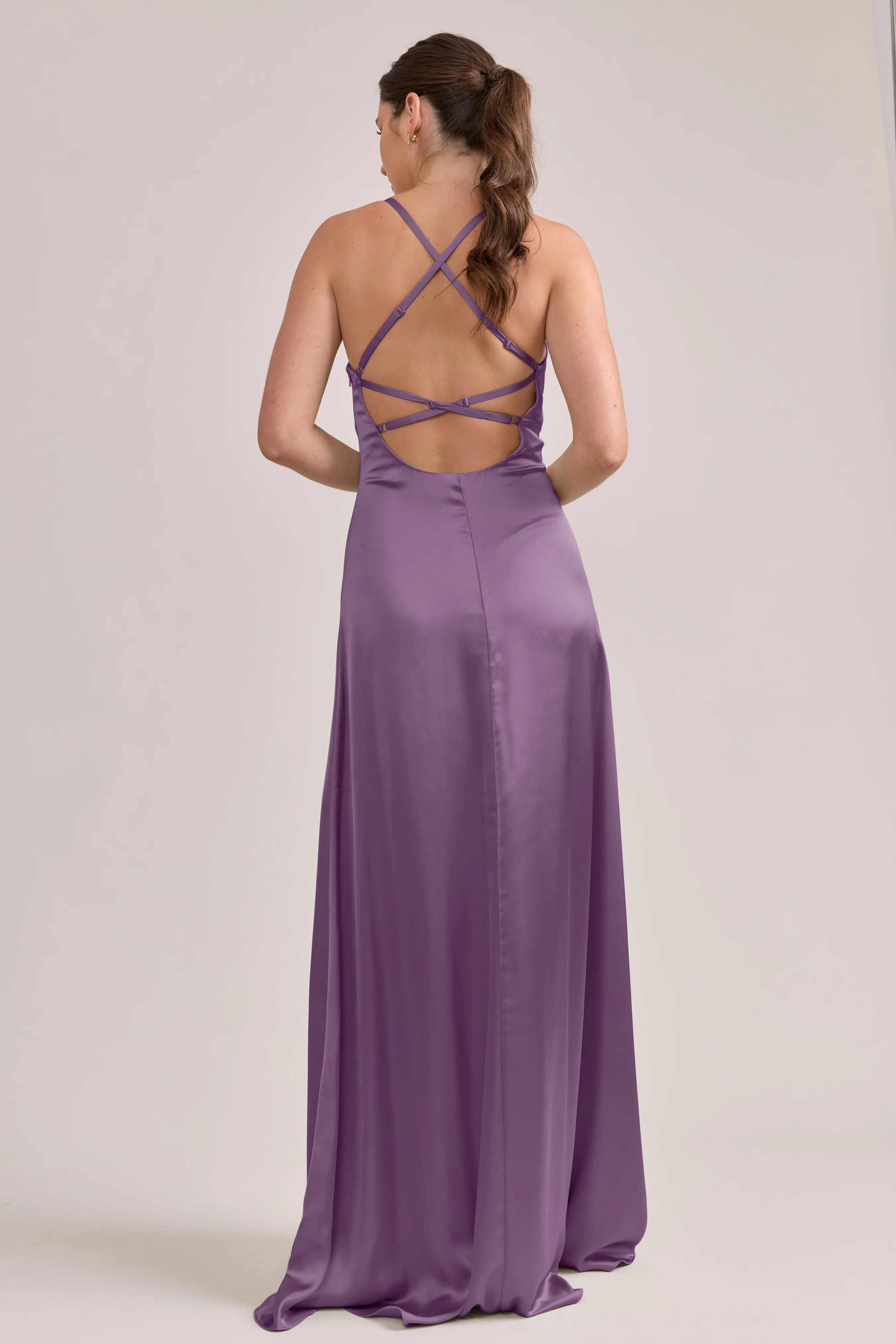 Karsyn Satin Dress | Made To Order - Image 42