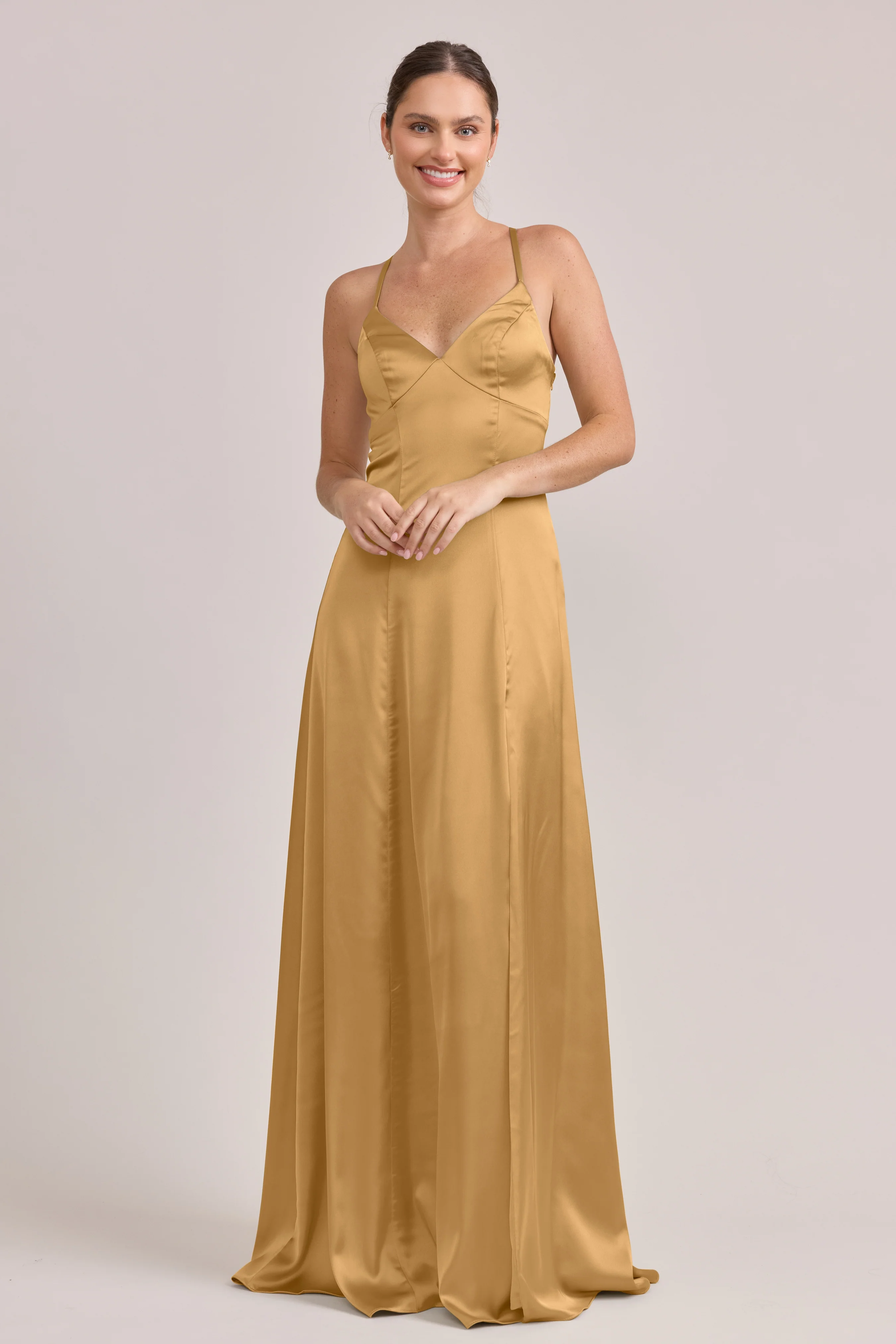Karsyn Satin Dress | Made To Order - Image 59