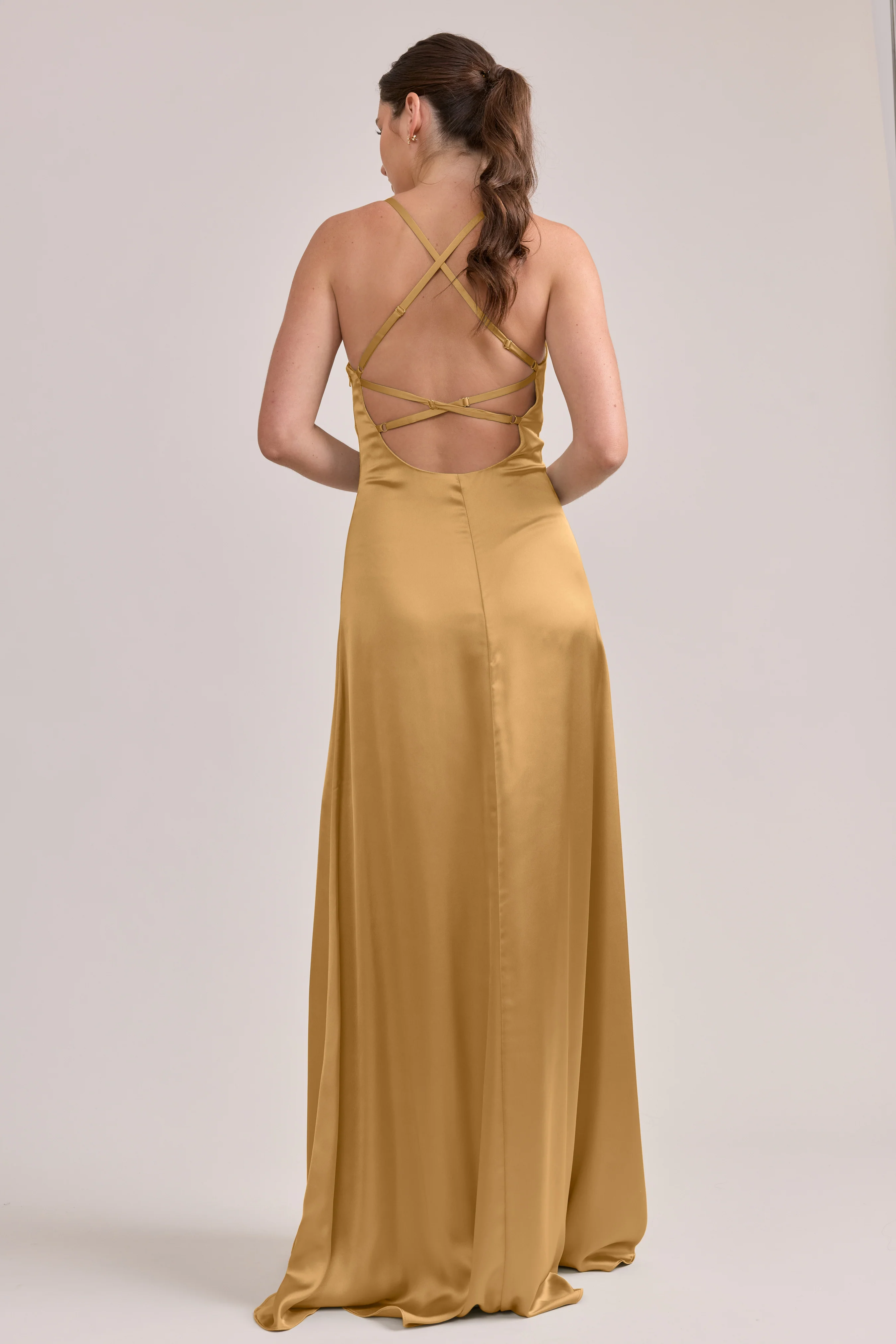 Karsyn Satin Dress | Made To Order - Image 60