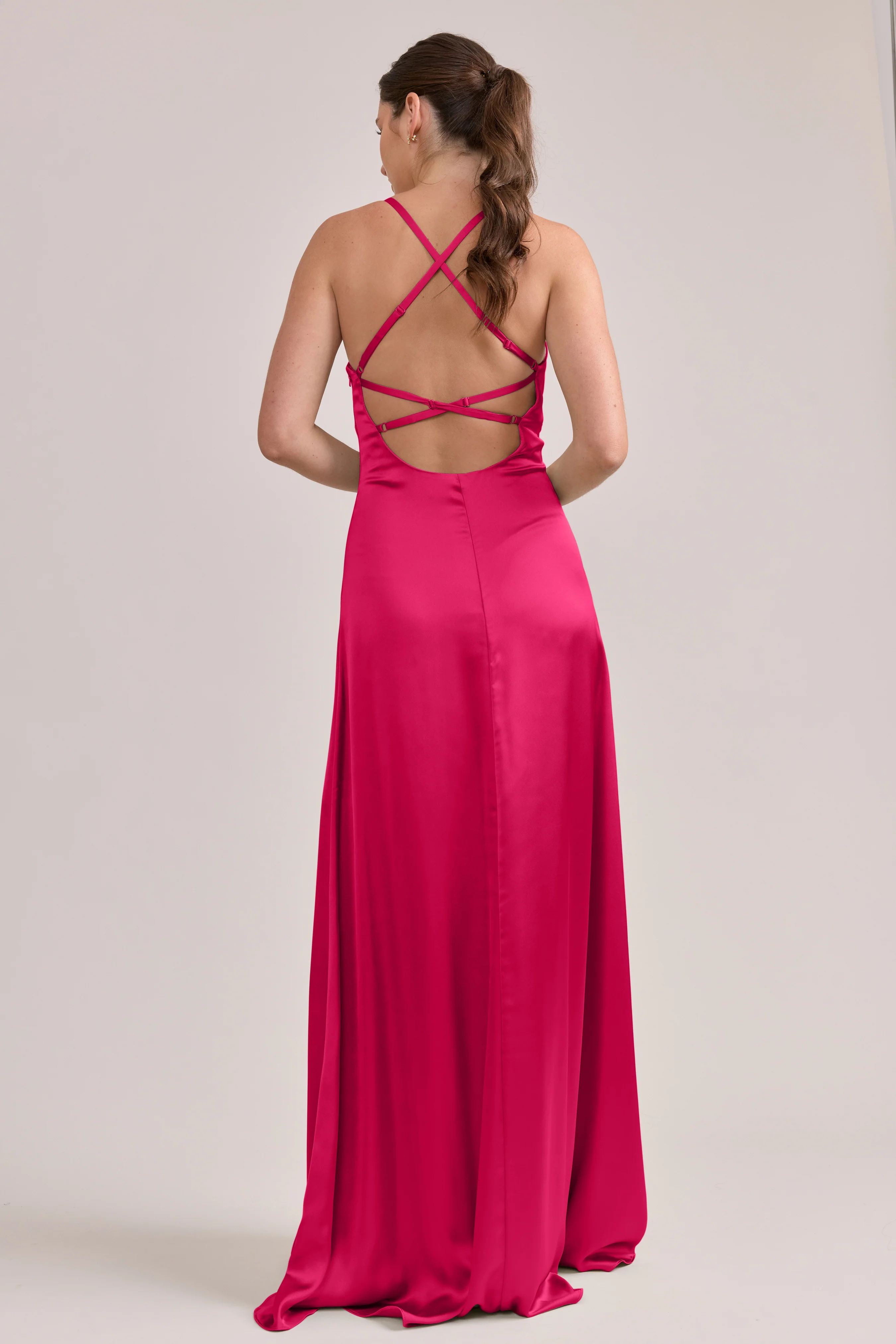 Karsyn Satin Dress | Made To Order - Image 68