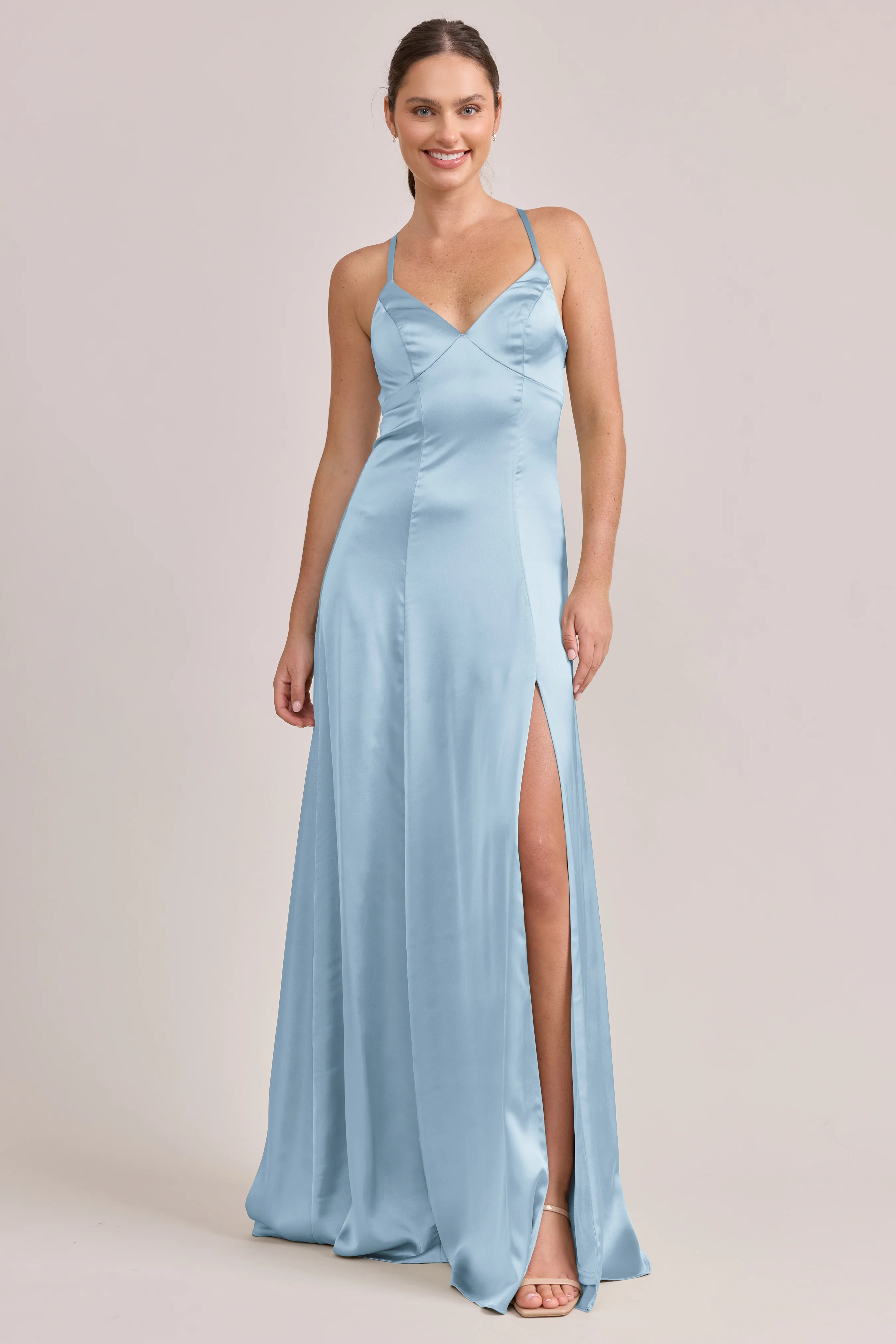 Karsyn Satin Dress | Made To Order - Image 73