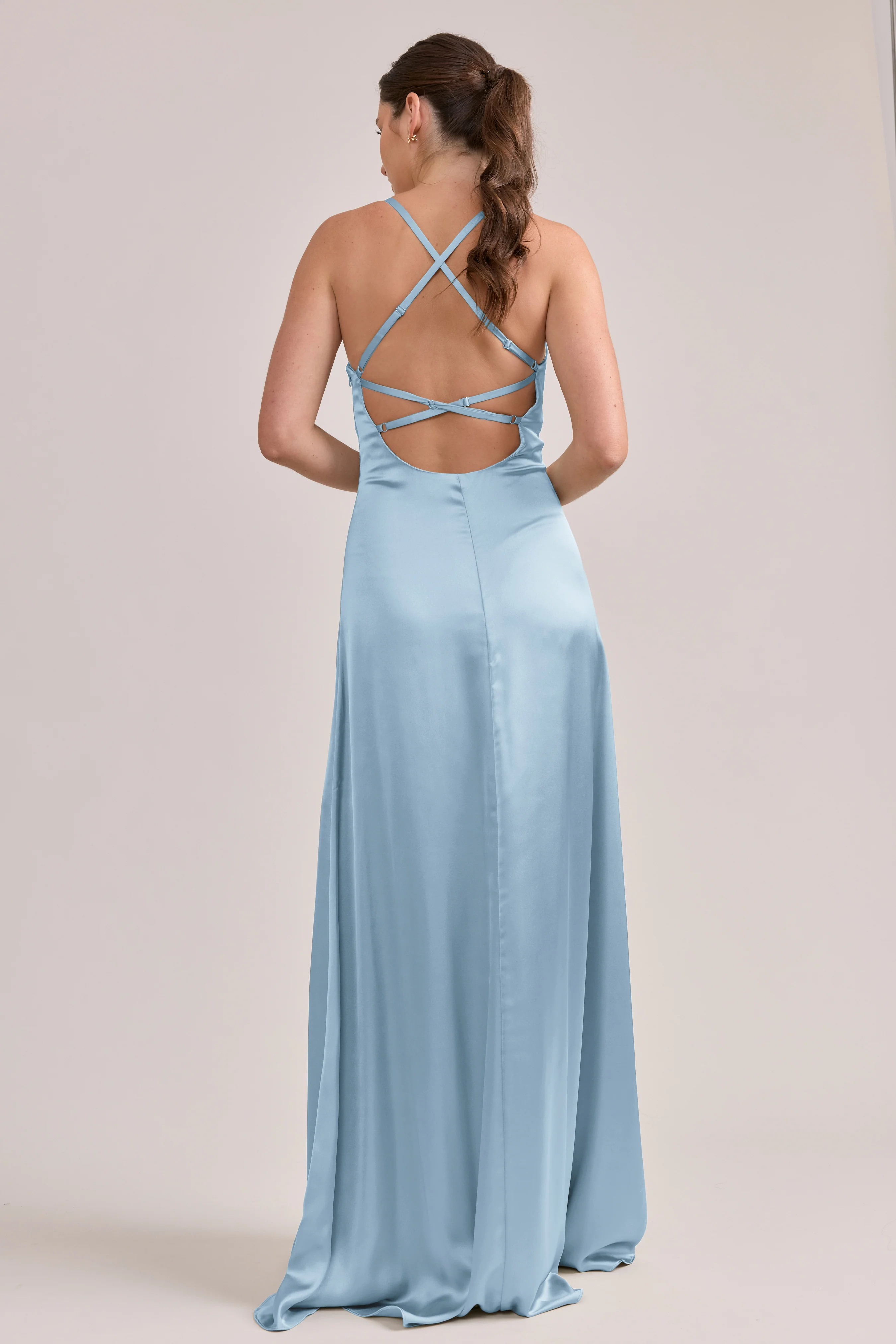Karsyn Satin Dress | Made To Order - Image 75