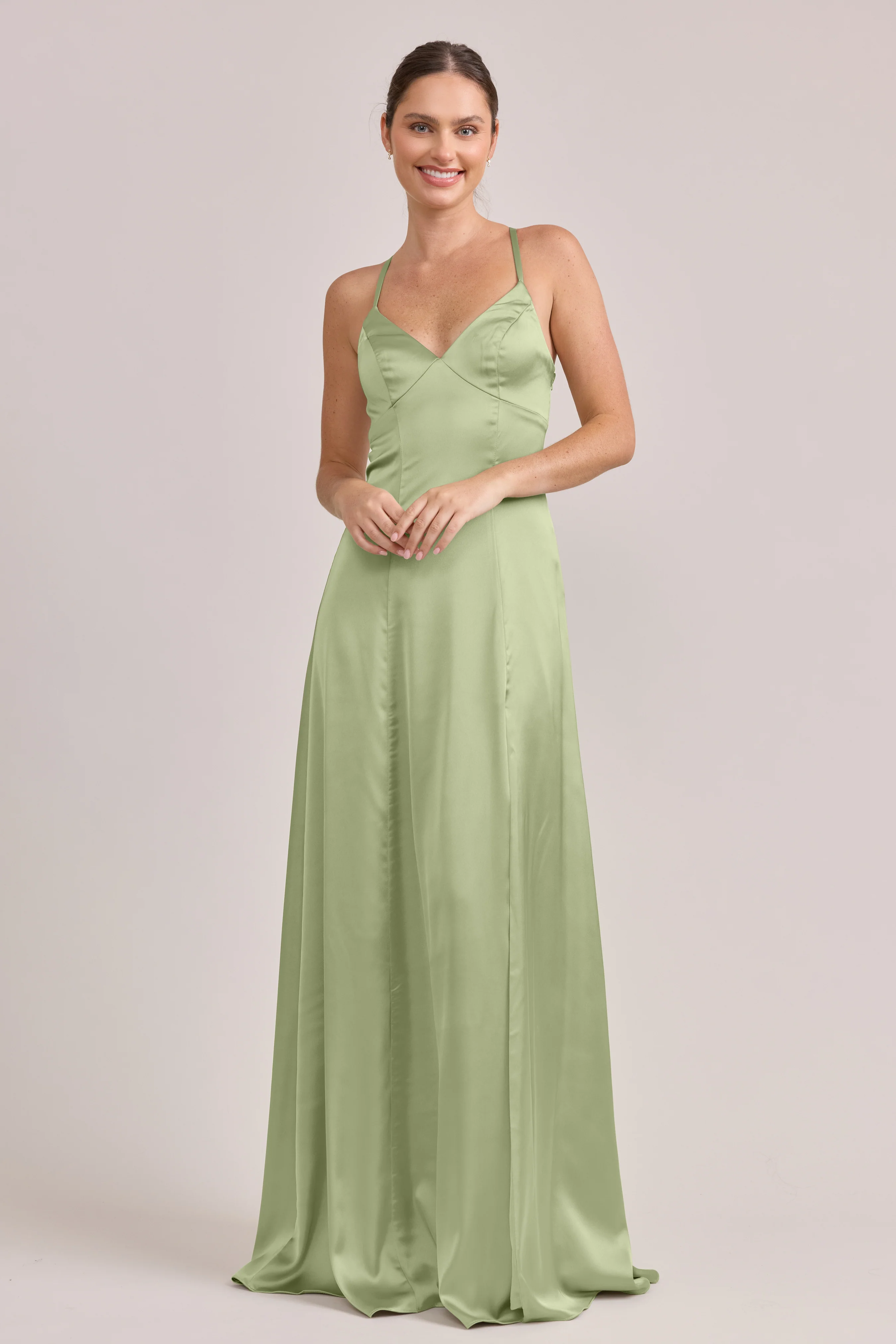 Karsyn Satin Dress | Made To Order - Image 89