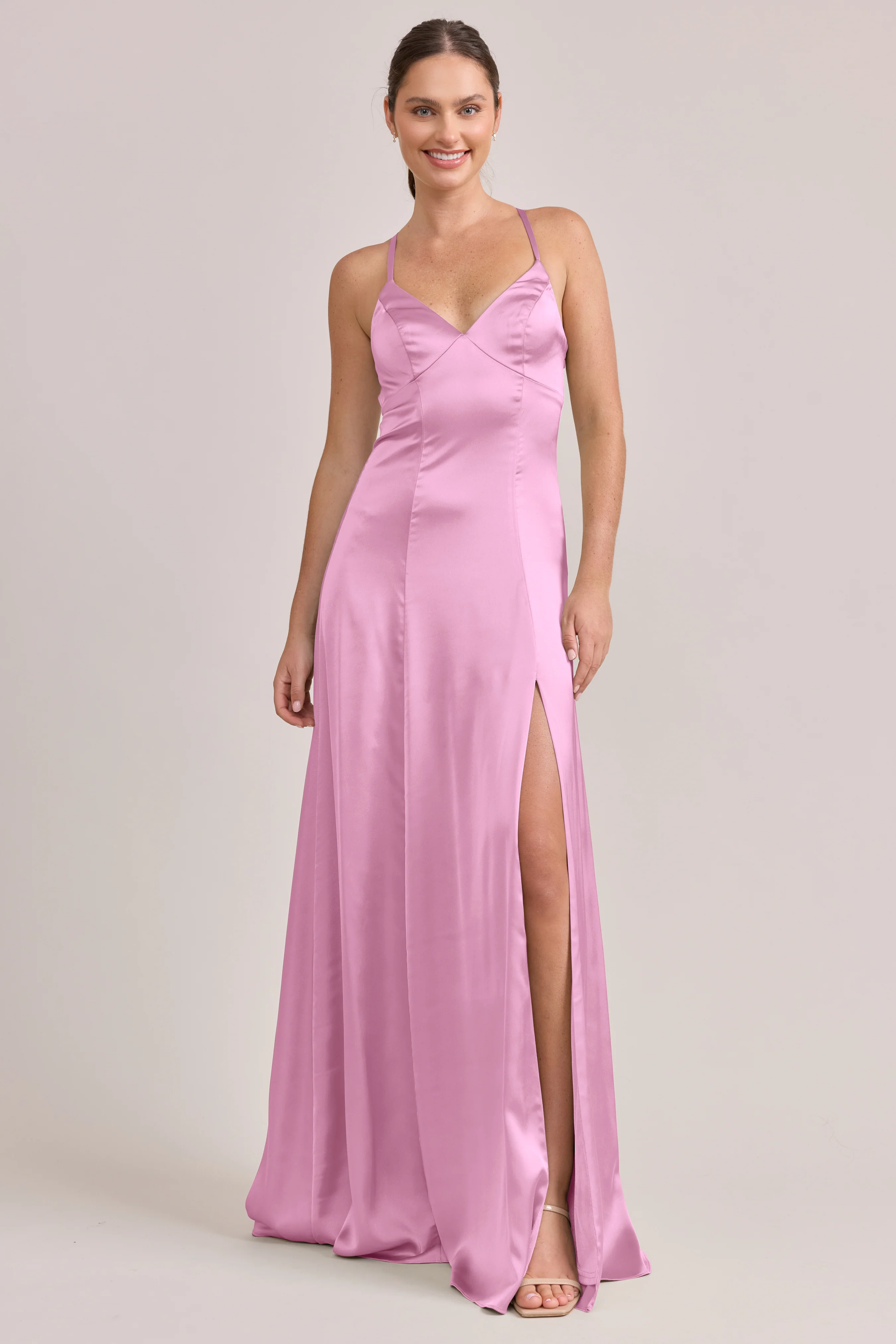 Karsyn Satin Dress | Made To Order - Image 91