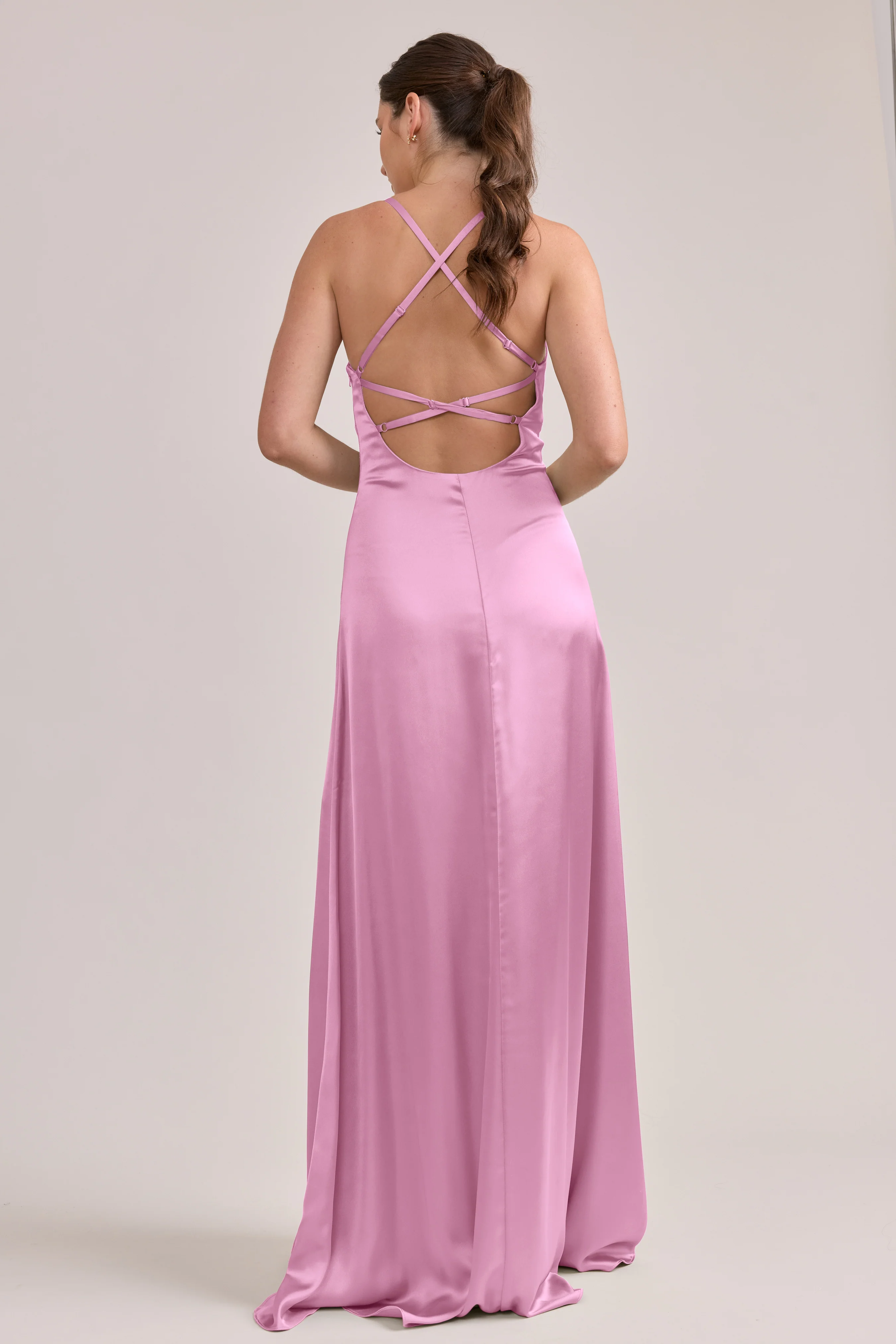 Karsyn Satin Dress | Made To Order - Image 92