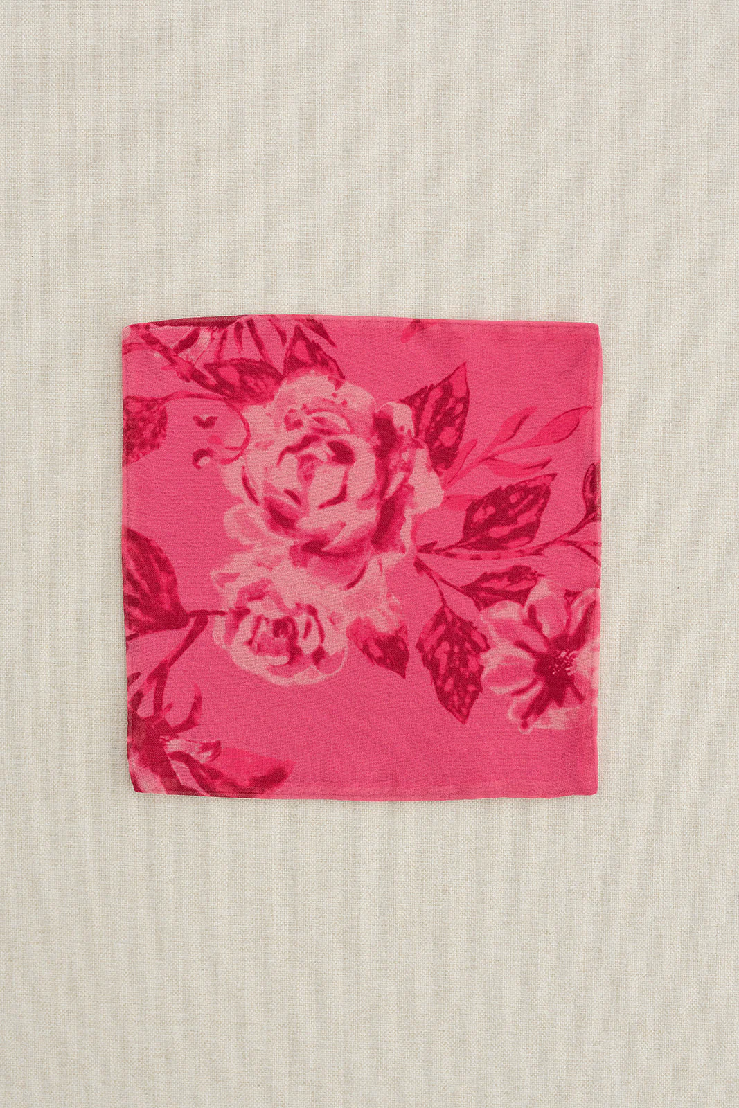 Kids Chiffon Floral Print Pocket Square | Made To Order - Image 8