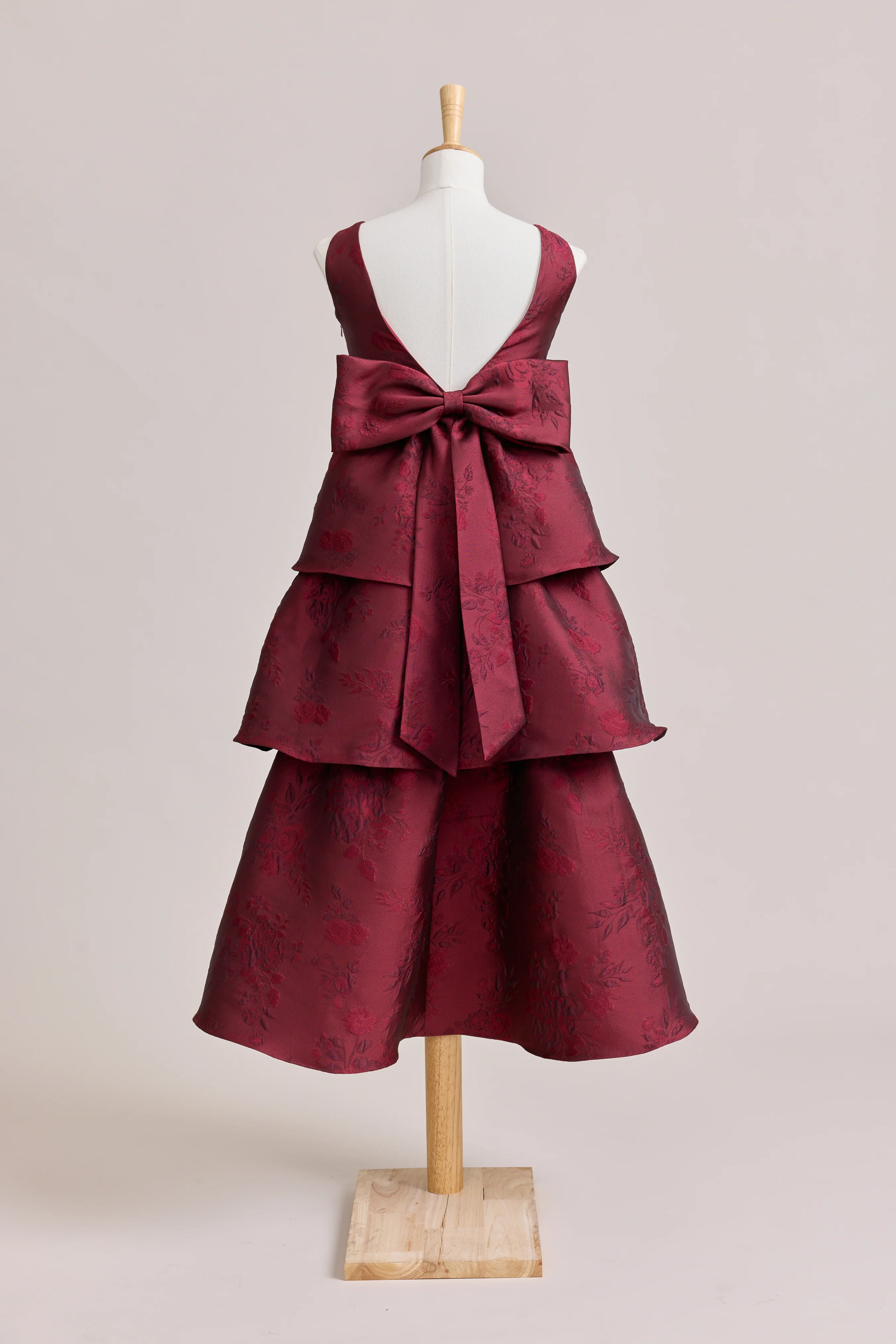 Kids Georgia Jacquard Dress | Made To Order - Image 28