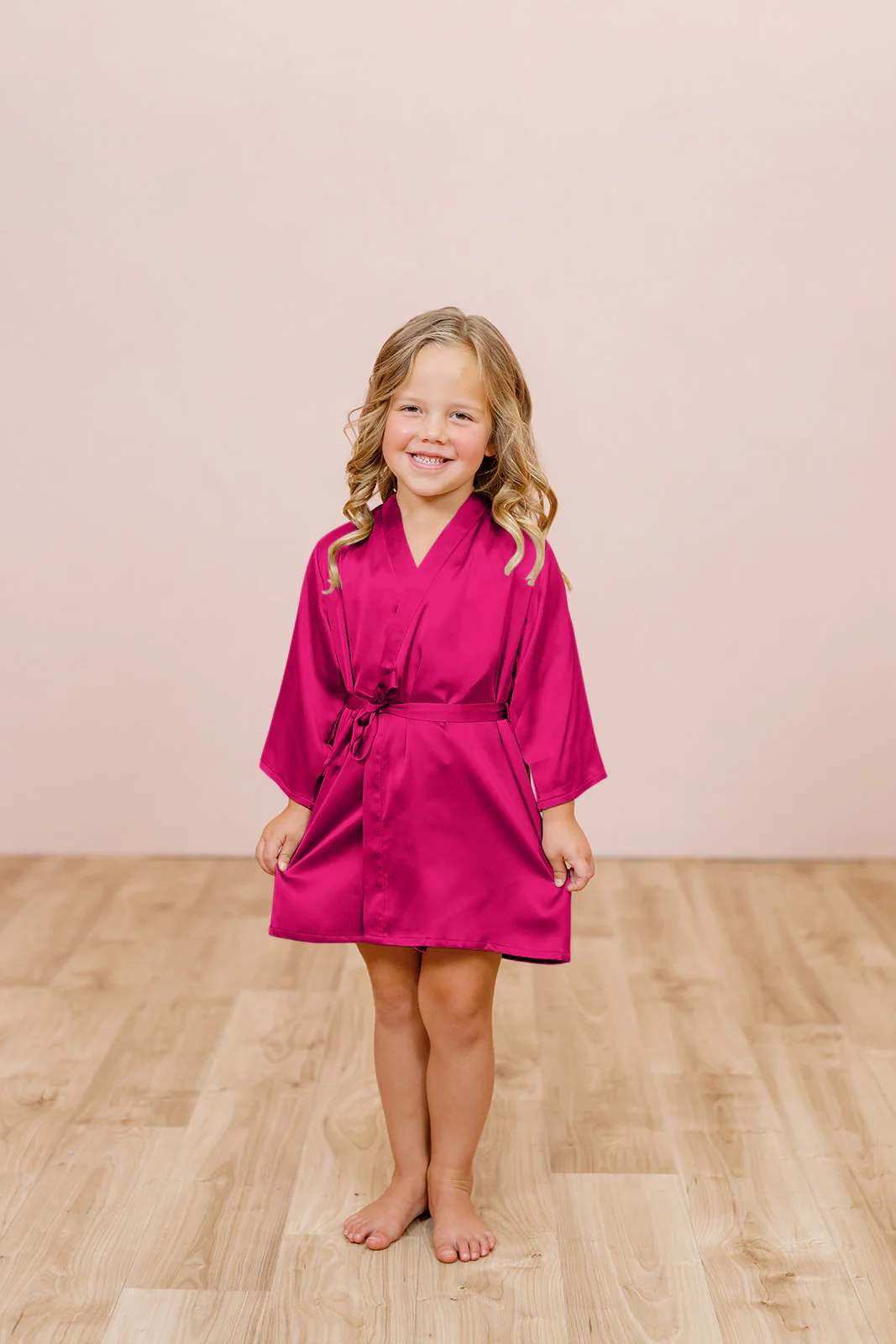 Kids Getting Ready Satin Robe | Made To Order - Image 20