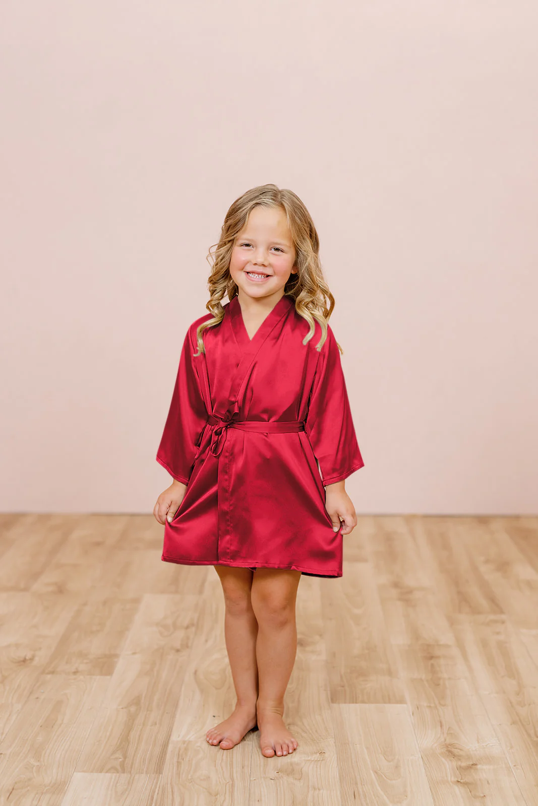 Kids Getting Ready Satin Robe | Made To Order - Image 28