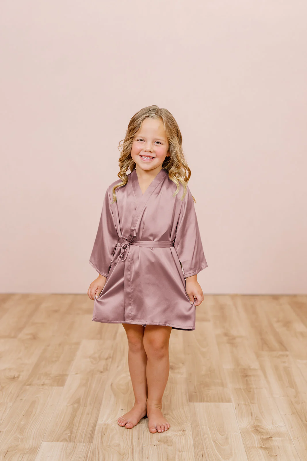 Kids Getting Ready Satin Robe | Made To Order - Image 29