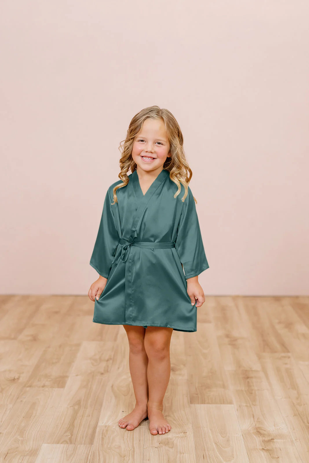 Kids Getting Ready Satin Robe | Made To Order - Image 30