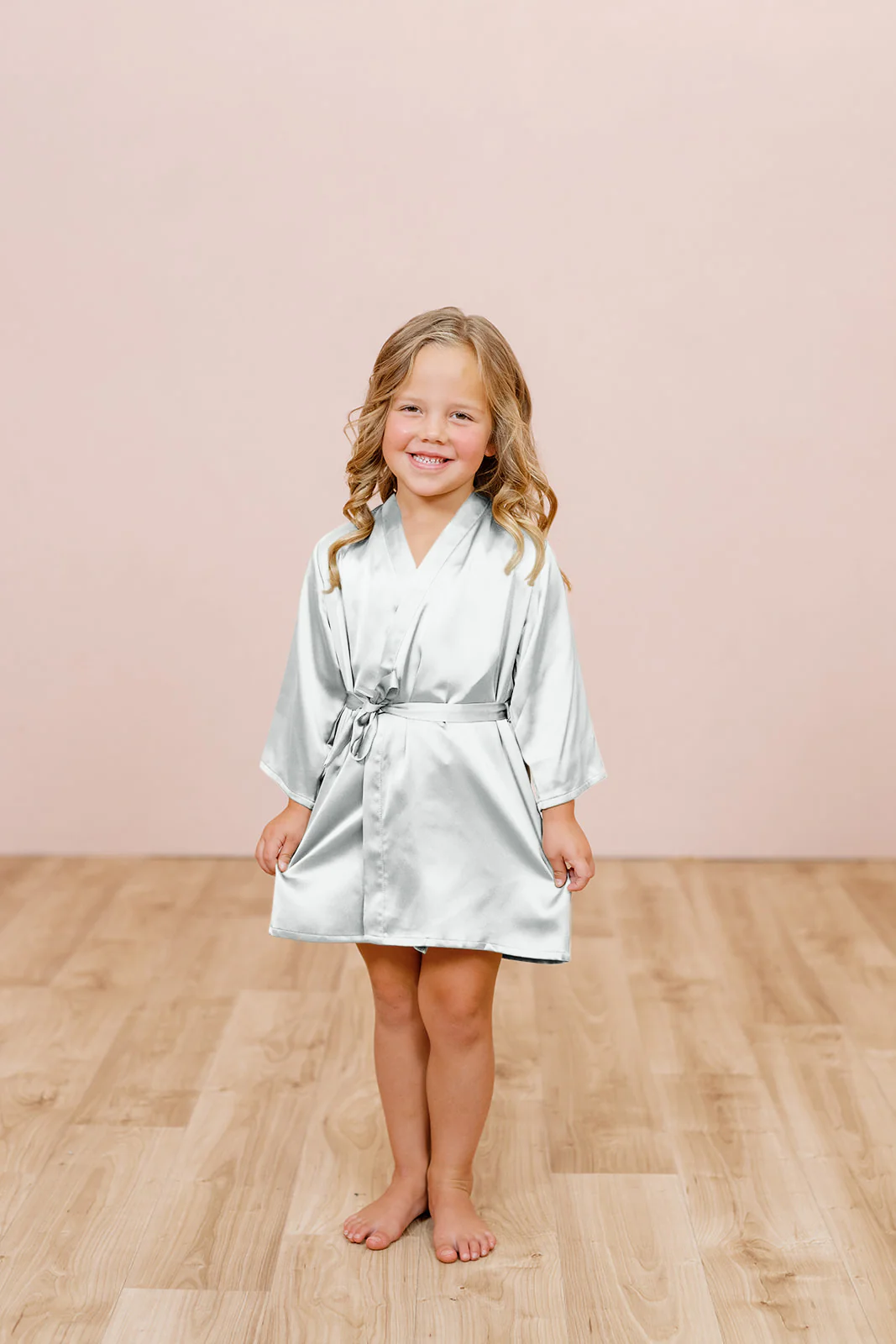 Kids Getting Ready Satin Robe | Made To Order - Image 36