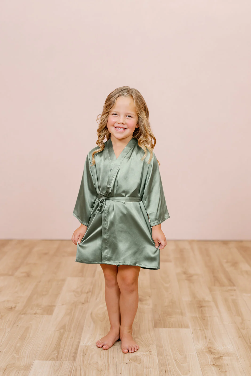 Kids Getting Ready Satin Robe | Made To Order - Image 37