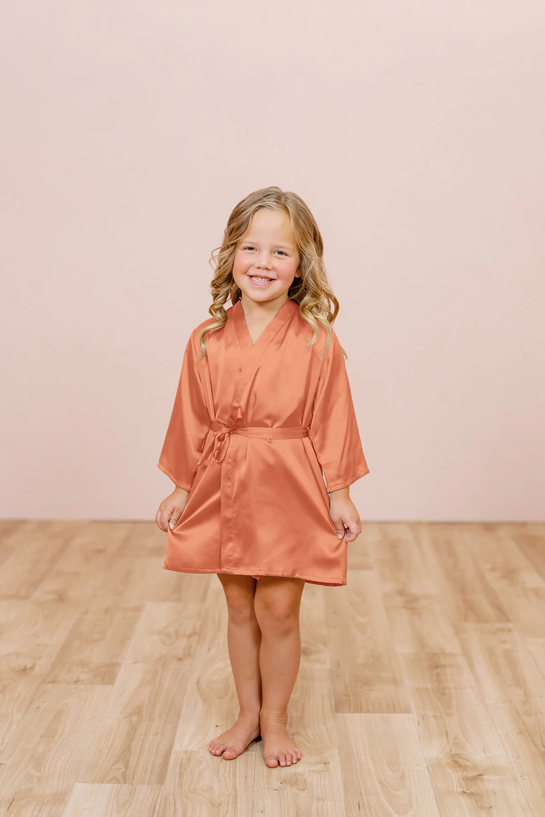 Kids Getting Ready Satin Robe | Made To Order - Image 41