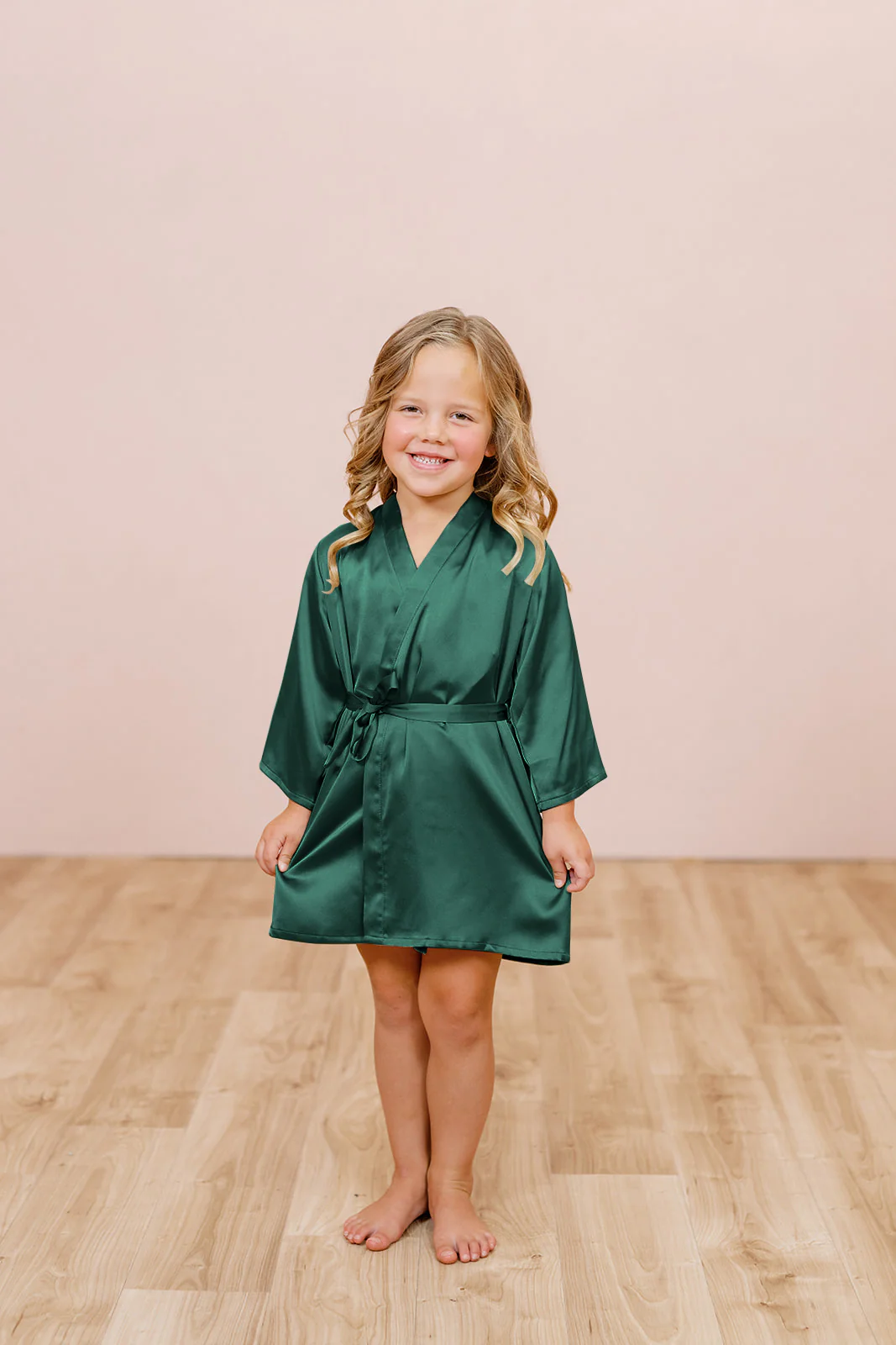 Kids Getting Ready Satin Robe | Made To Order - Image 44