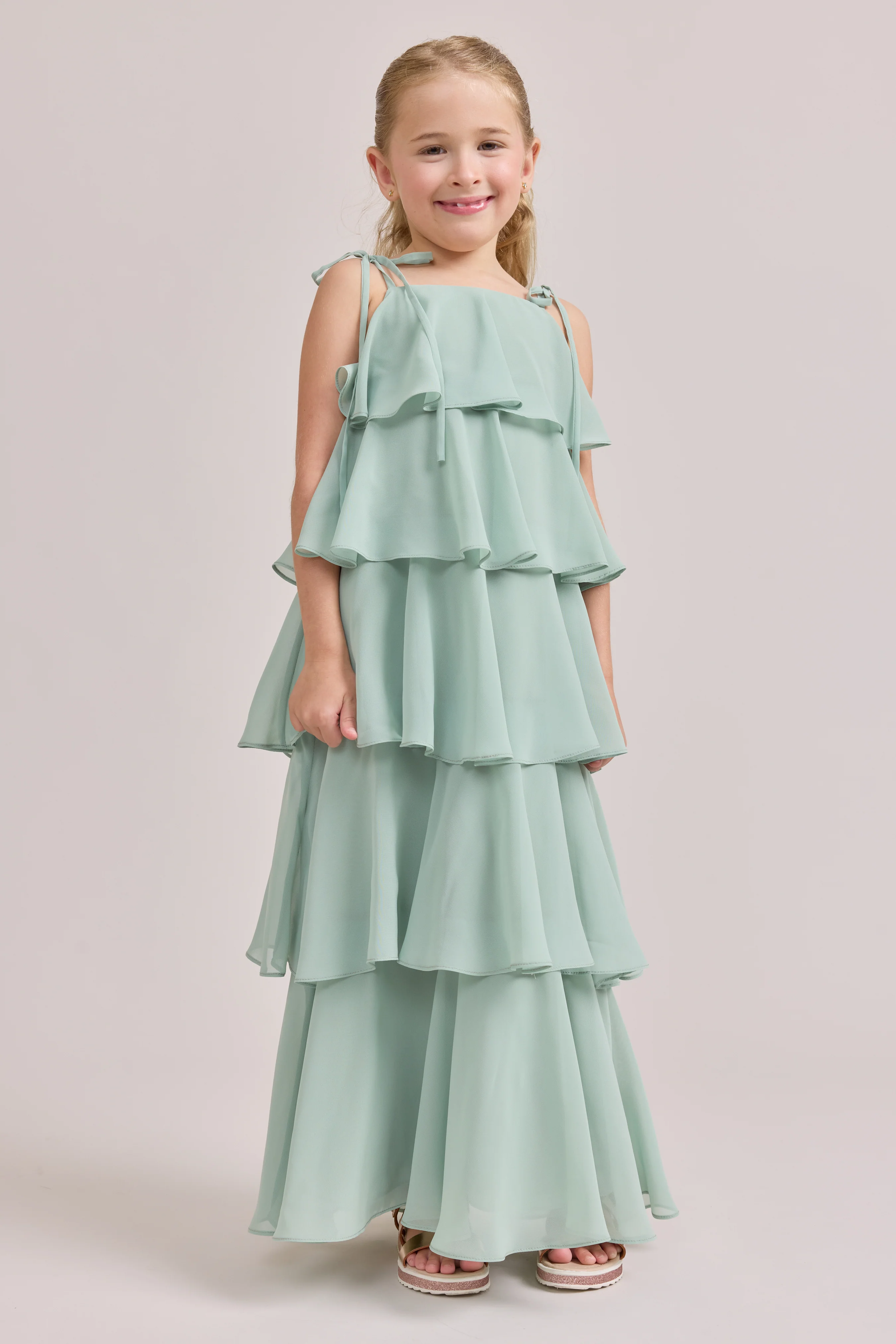 Kids June Chiffon Dress | Made To Order
