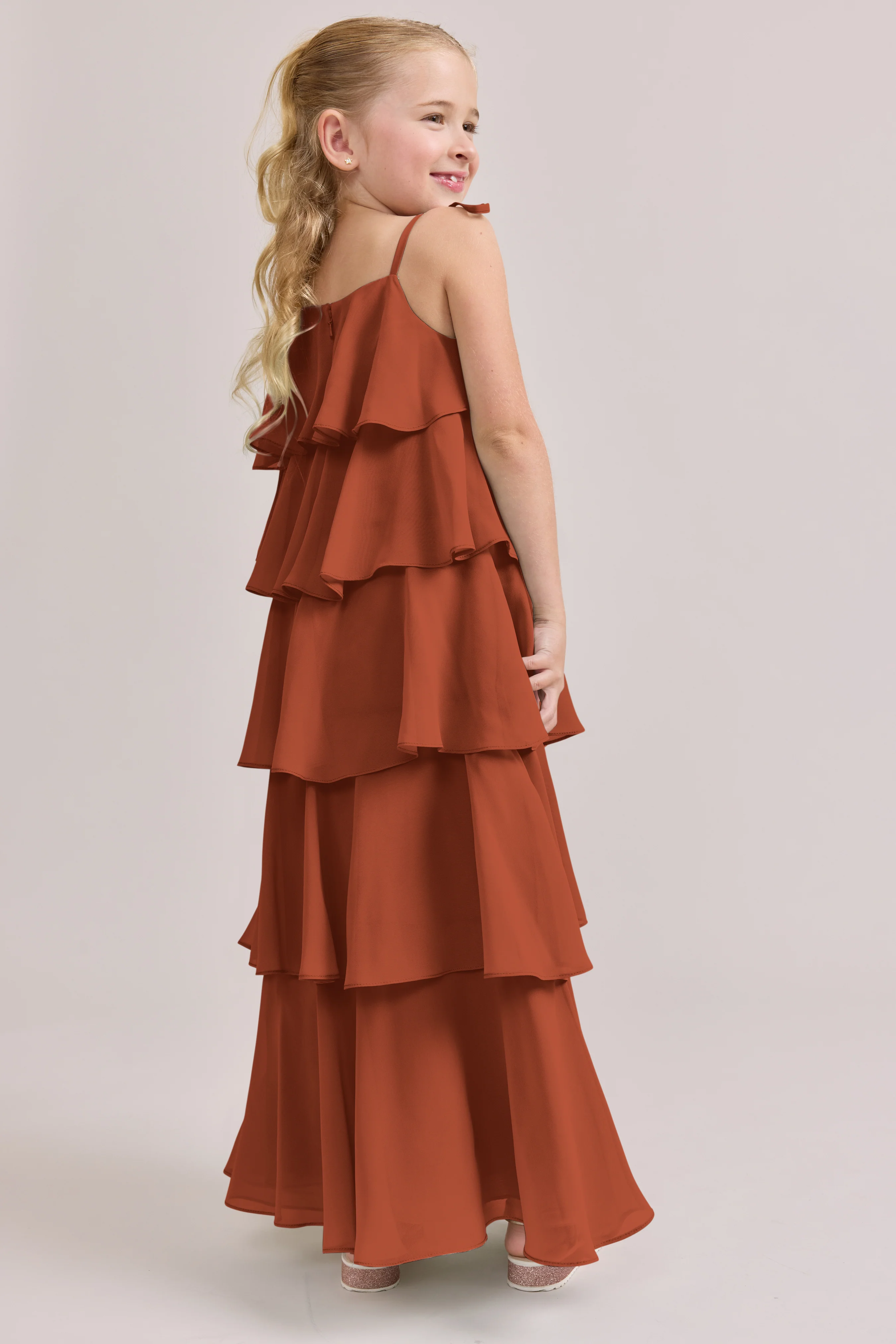 Kids June Chiffon Dress | Made To Order - Image 118
