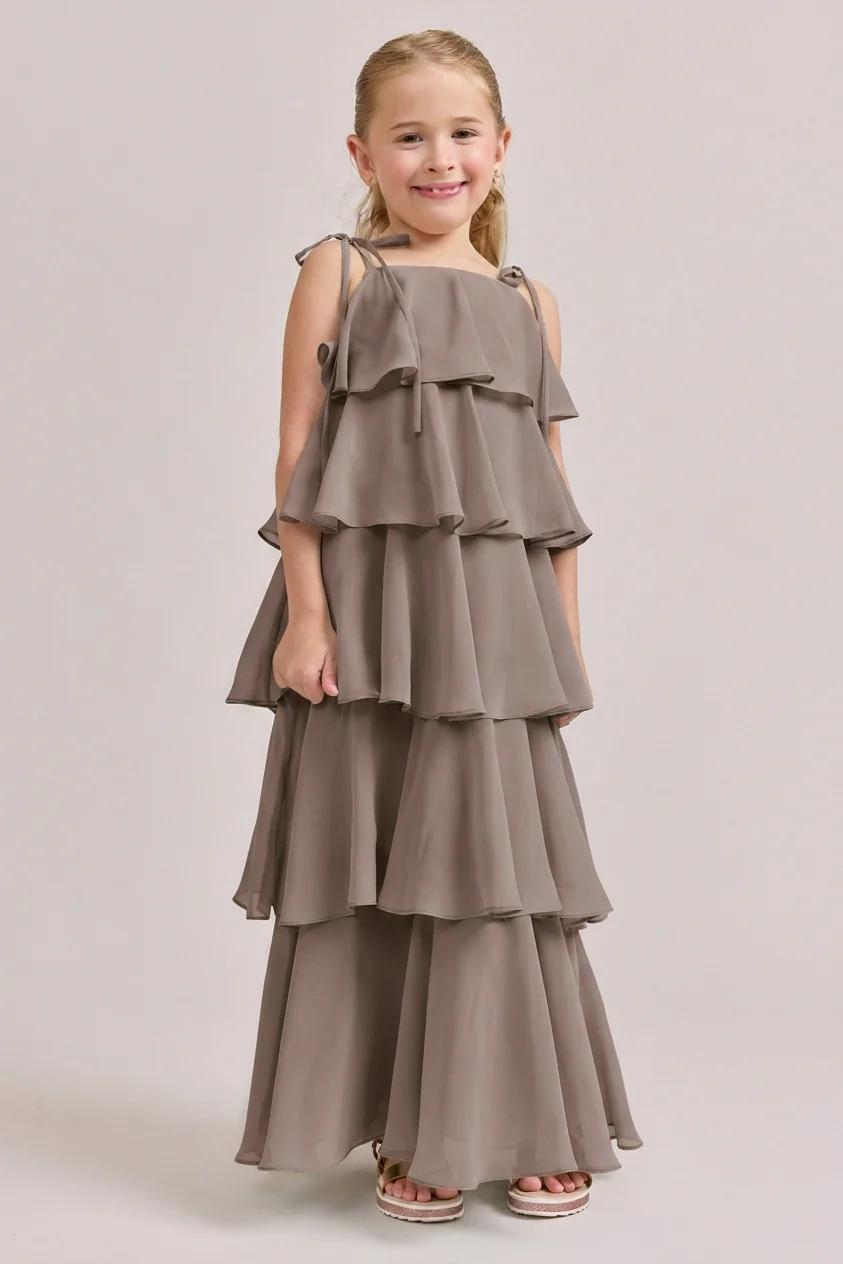 Kids June Chiffon Dress | Made To Order - Image 132