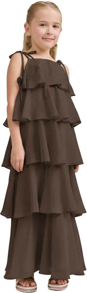 Kids June Chiffon Dress | Made To Order - Image 134