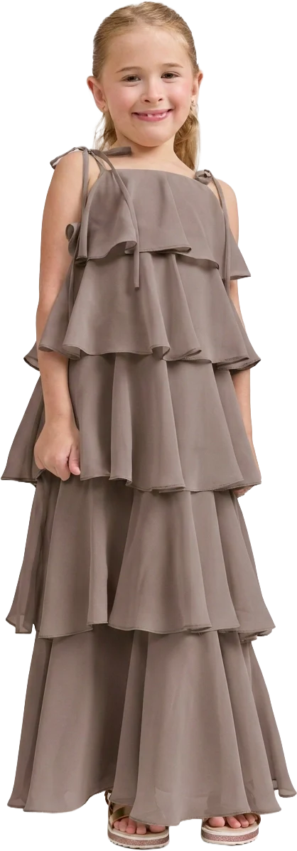 Kids June Chiffon Dress | Made To Order - Image 135
