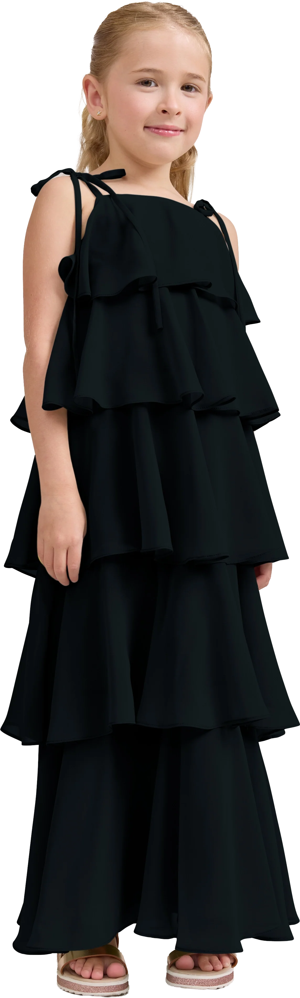 Kids June Chiffon Dress | Made To Order - Image 138