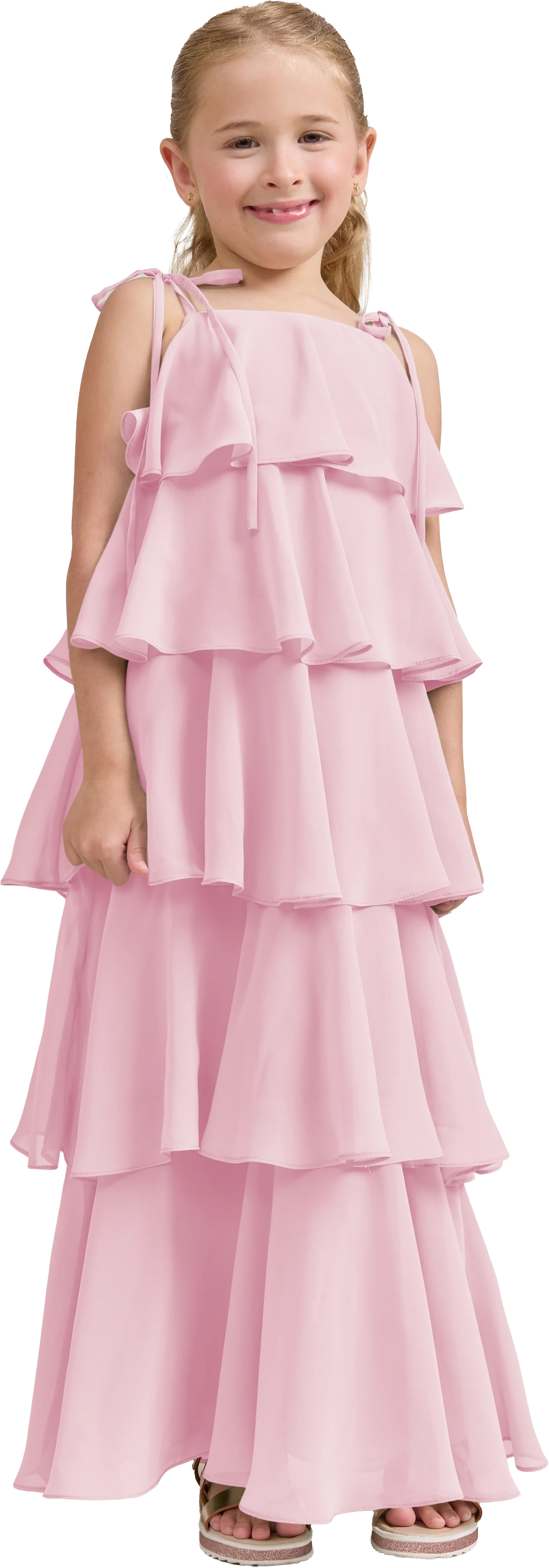 Kids June Chiffon Dress | Made To Order - Image 139