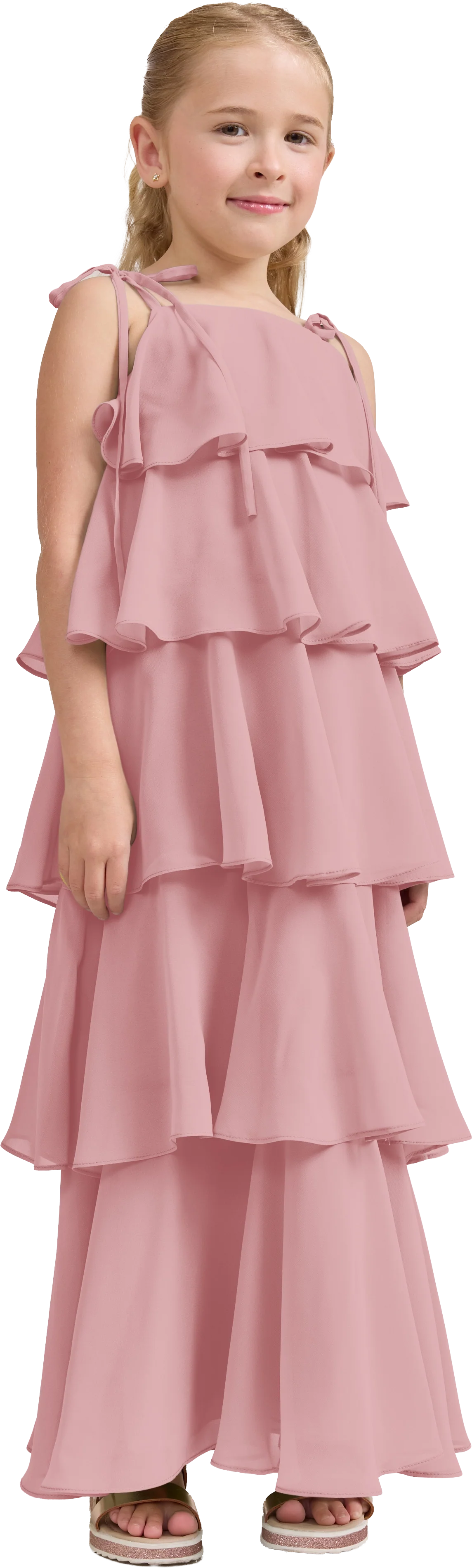 Kids June Chiffon Dress | Made To Order - Image 140