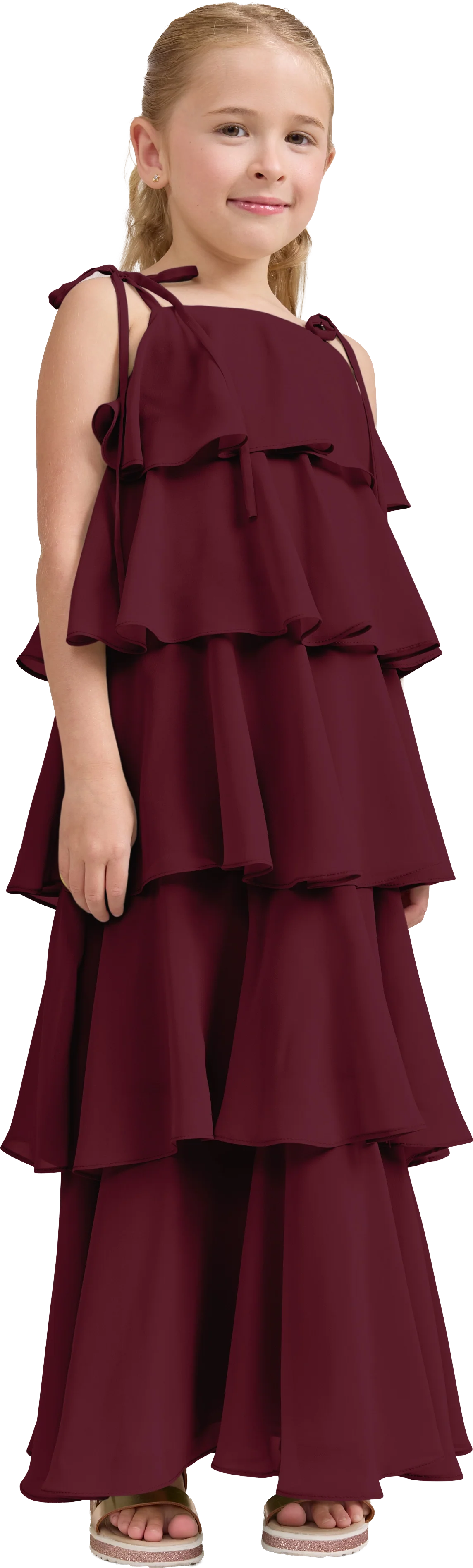 Kids June Chiffon Dress | Made To Order - Image 141