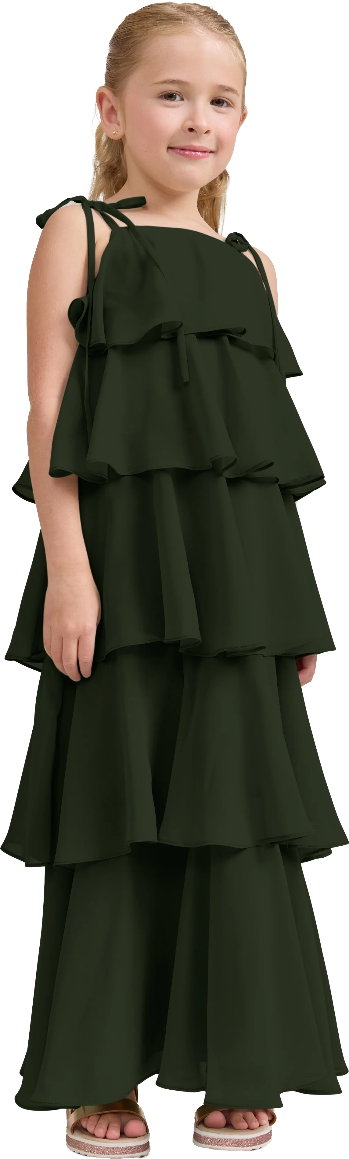 Kids June Chiffon Dress | Made To Order - Image 145