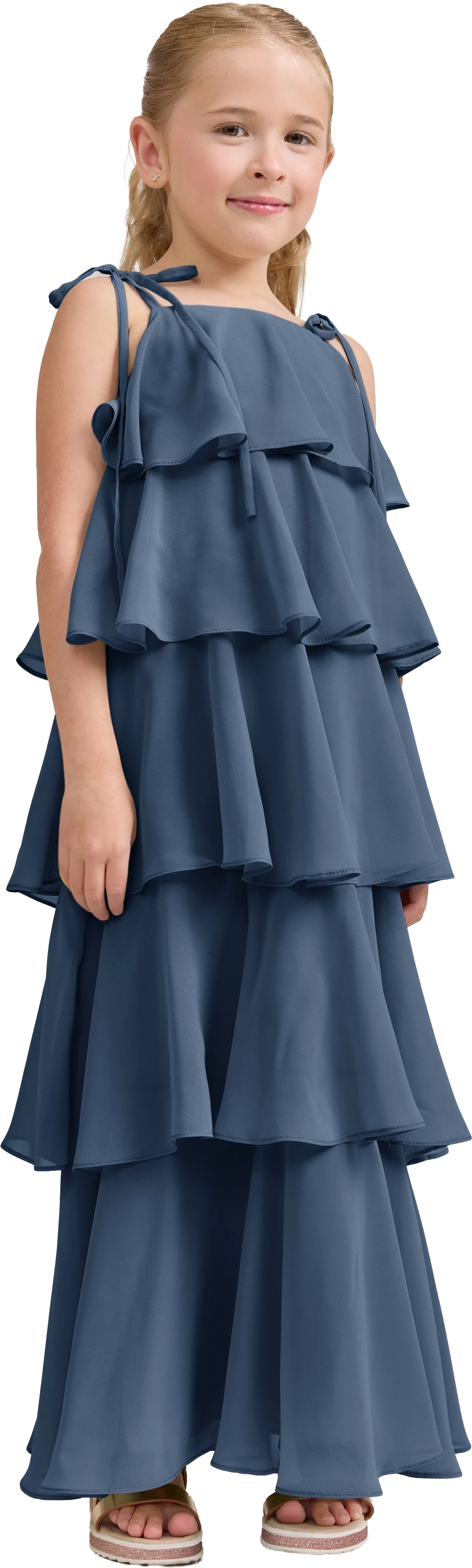 Kids June Chiffon Dress | Made To Order - Image 147