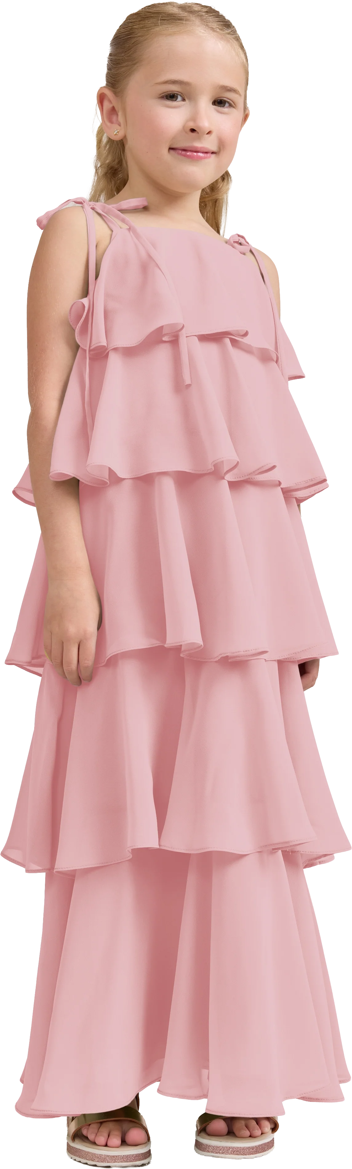 Kids June Chiffon Dress | Made To Order - Image 150