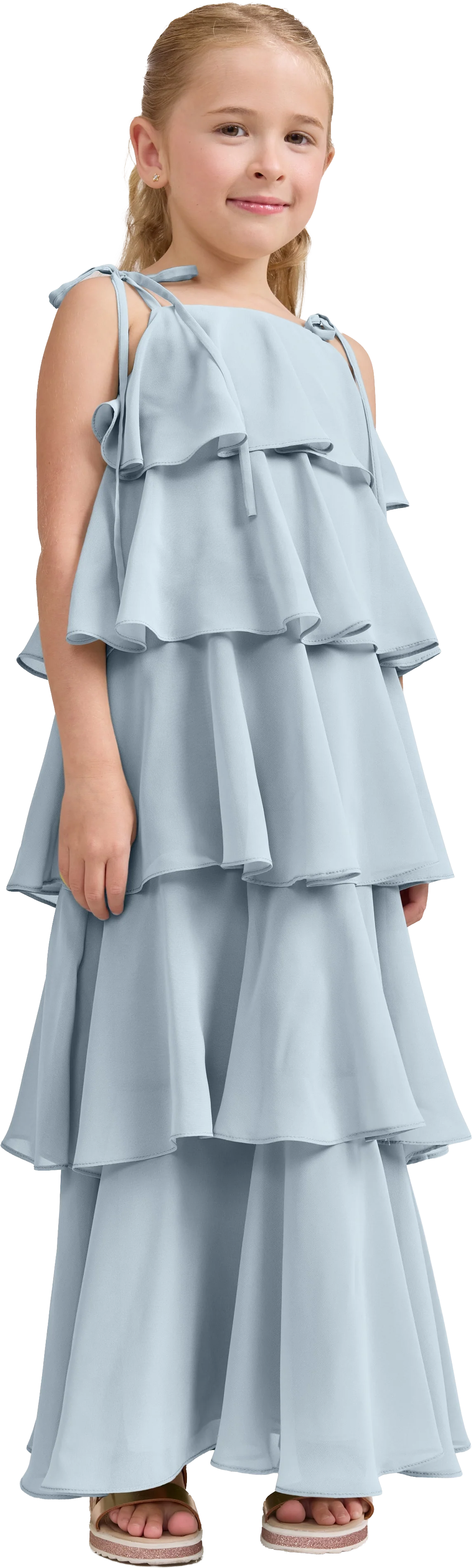 Kids June Chiffon Dress | Made To Order - Image 153