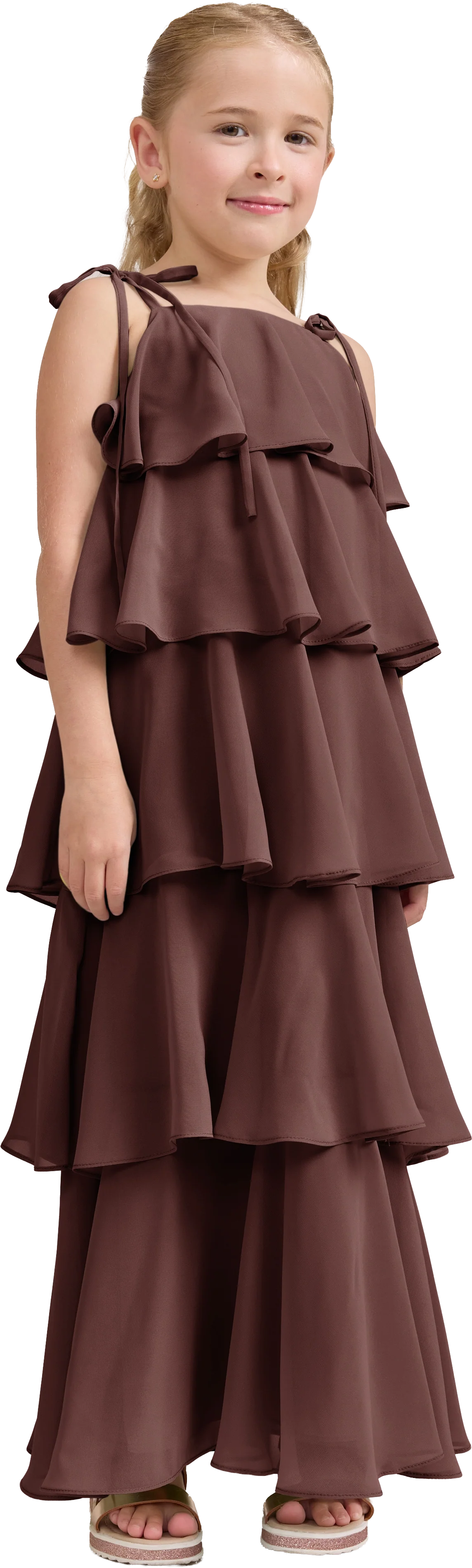 Kids June Chiffon Dress | Made To Order - Image 155