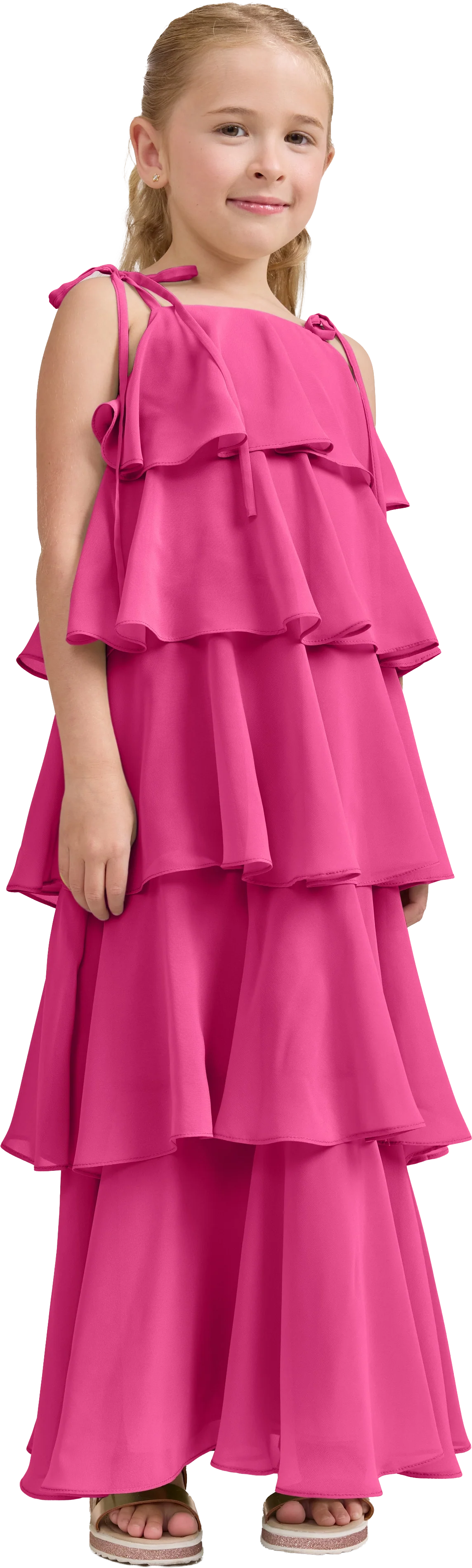 Kids June Chiffon Dress | Made To Order - Image 156