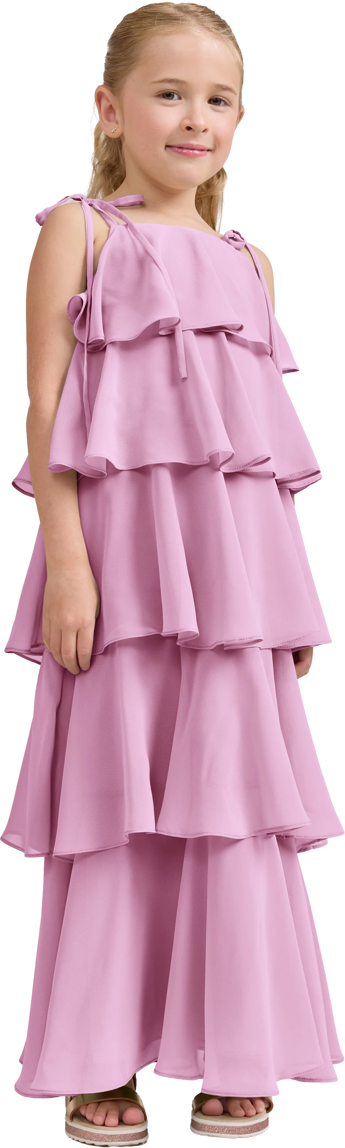Kids June Chiffon Dress | Made To Order - Image 159