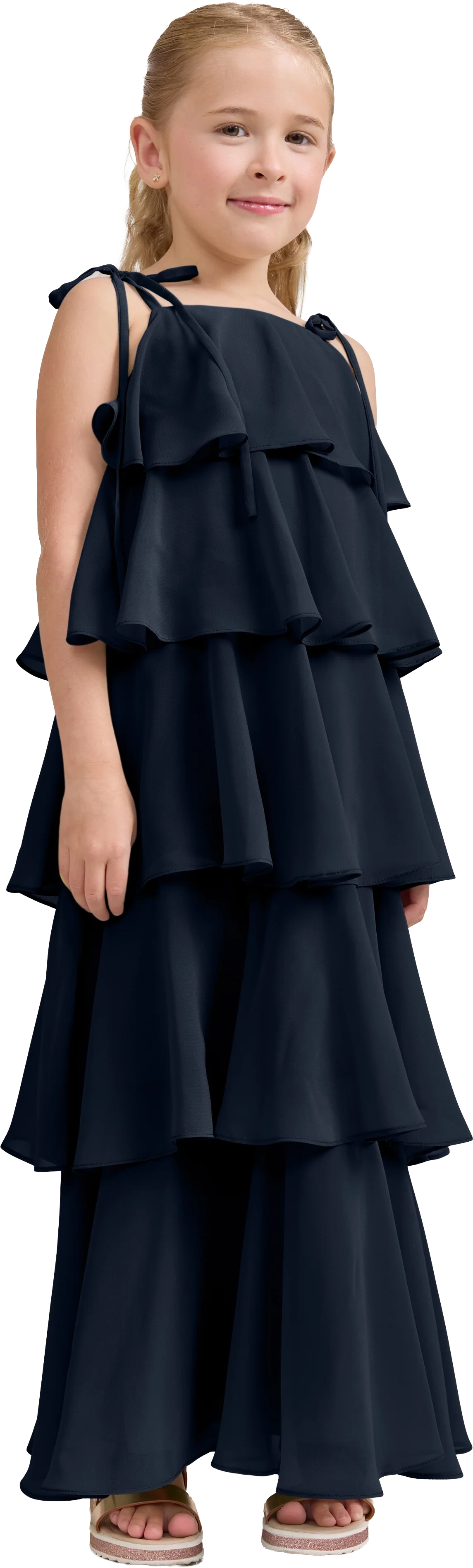 Kids June Chiffon Dress | Made To Order - Image 161