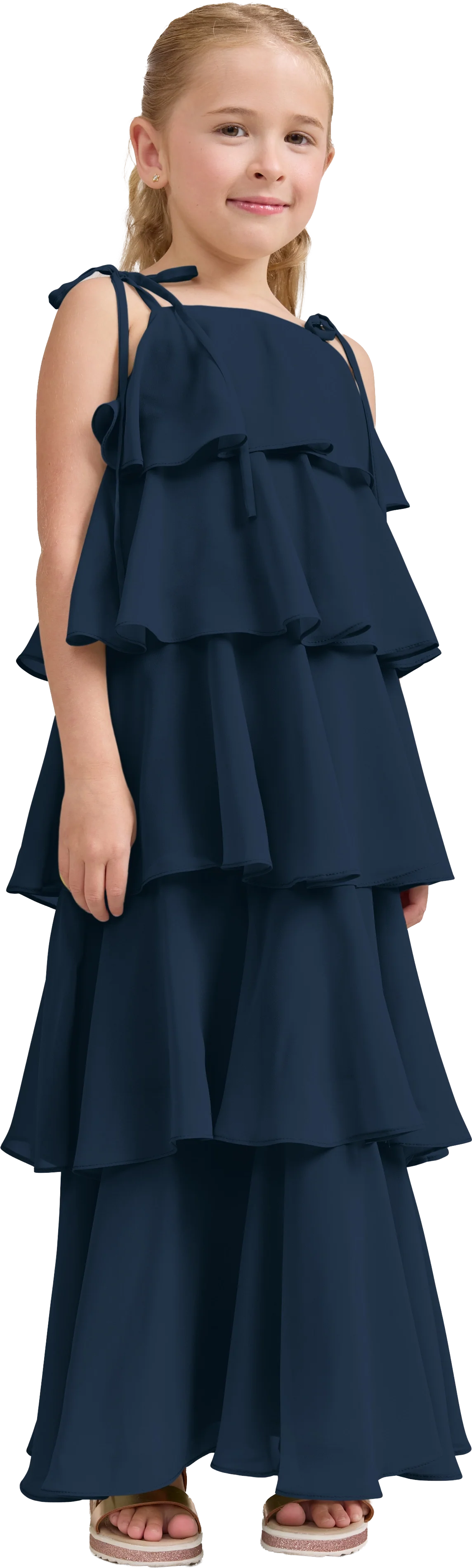 Kids June Chiffon Dress | Made To Order - Image 165