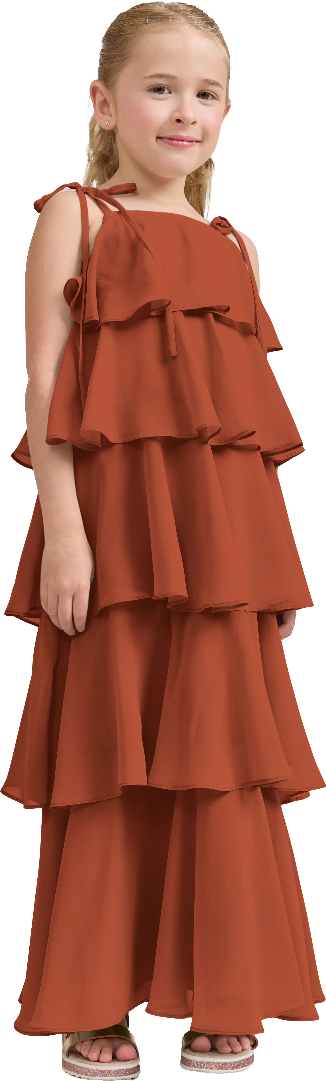 Kids June Chiffon Dress | Made To Order - Image 168
