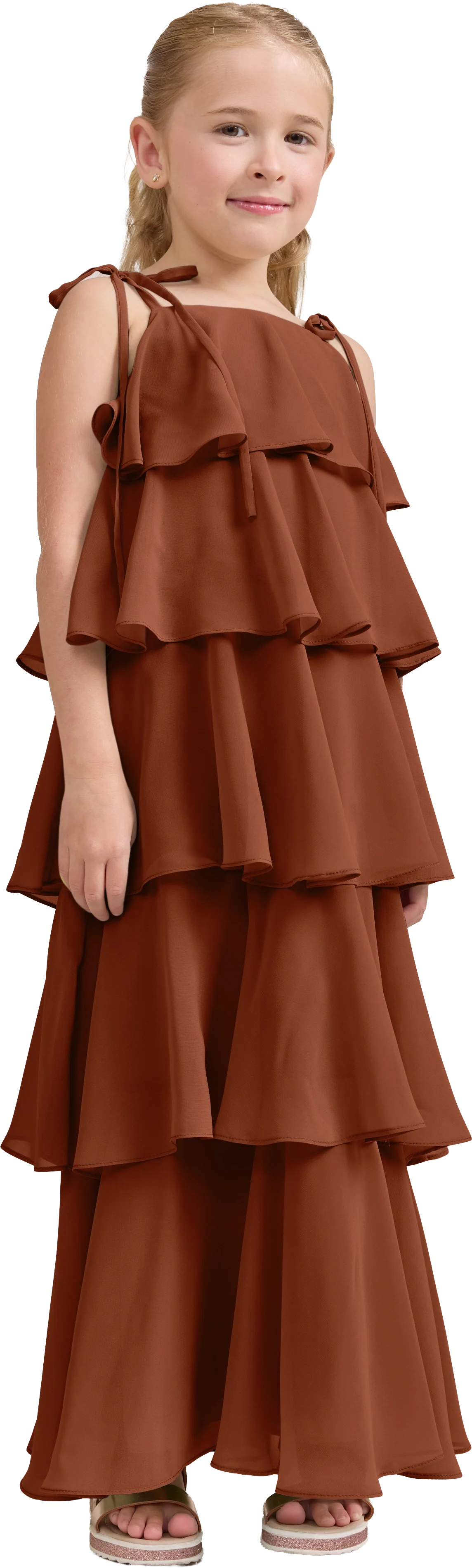 Kids June Chiffon Dress | Made To Order - Image 169