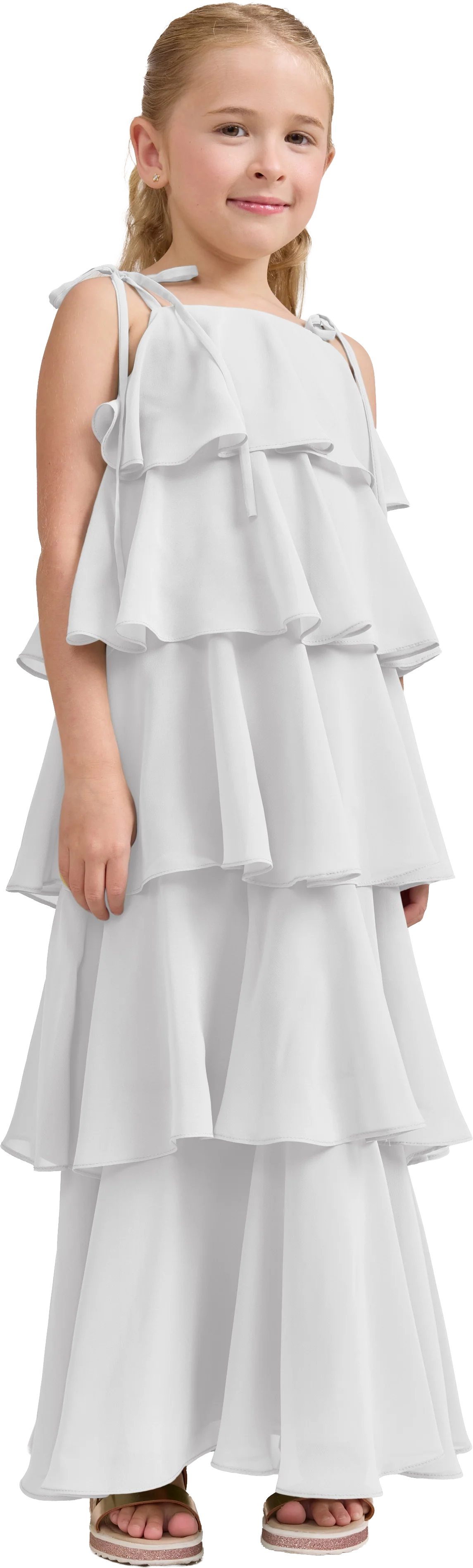 Kids June Chiffon Dress | Made To Order - Image 172