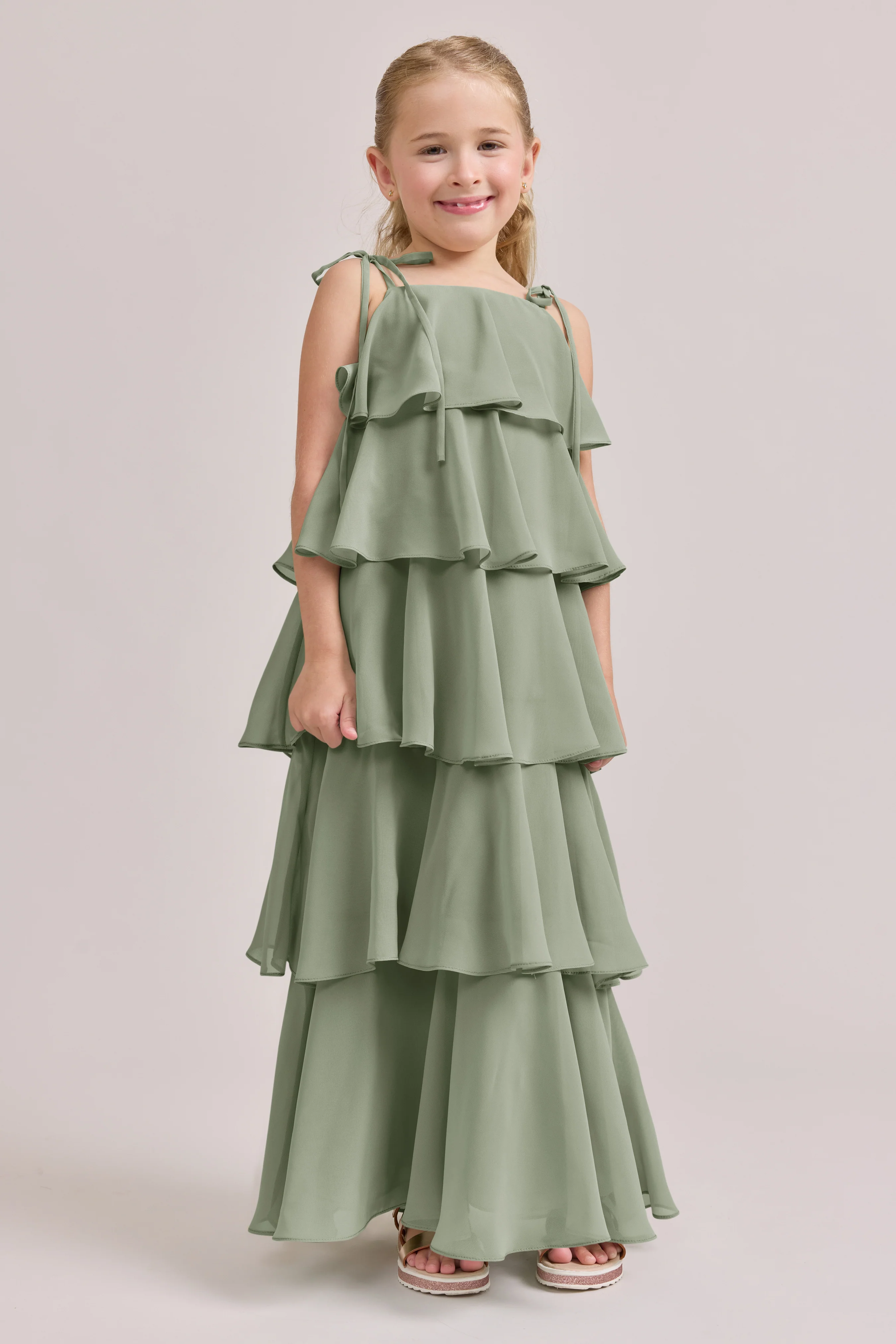 Kids June Chiffon Dress | Made To Order - Image 24