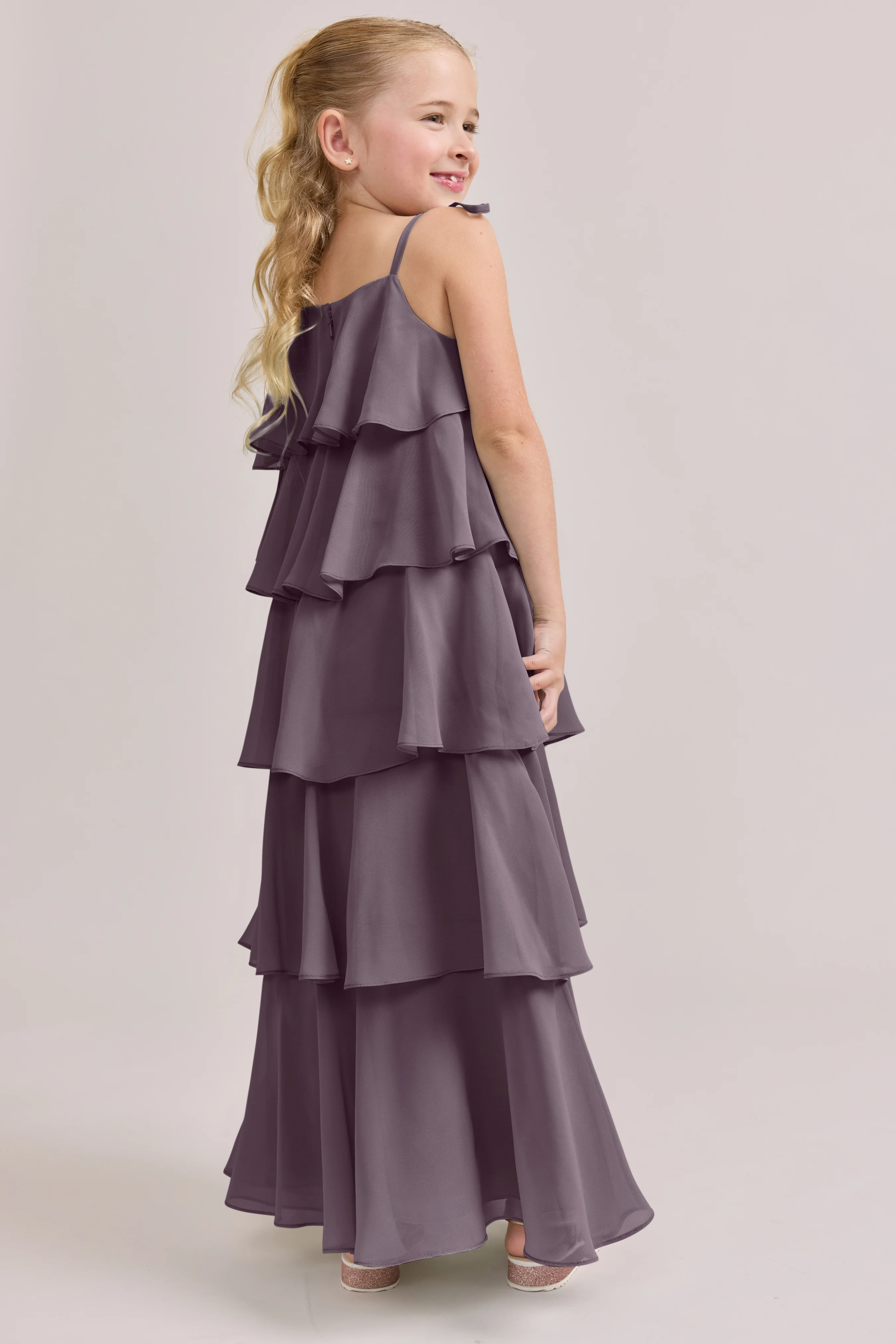 Kids June Chiffon Dress | Made To Order - Image 91