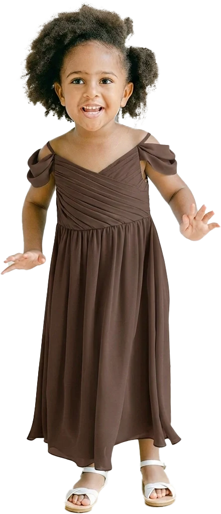 Kids Lily Chiffon Dress | Made To Order - Image 102